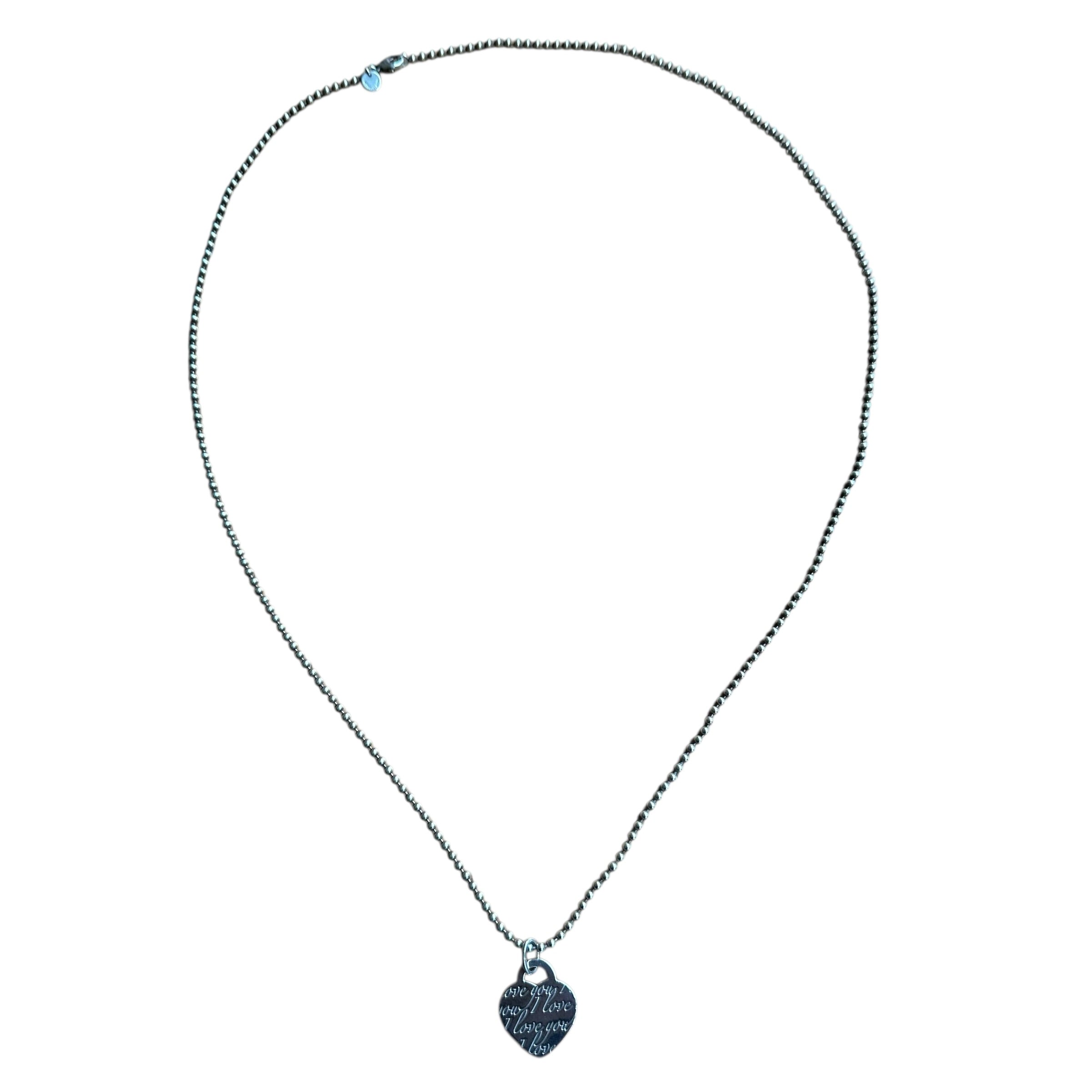 Tiffany & Co pendente I Love You