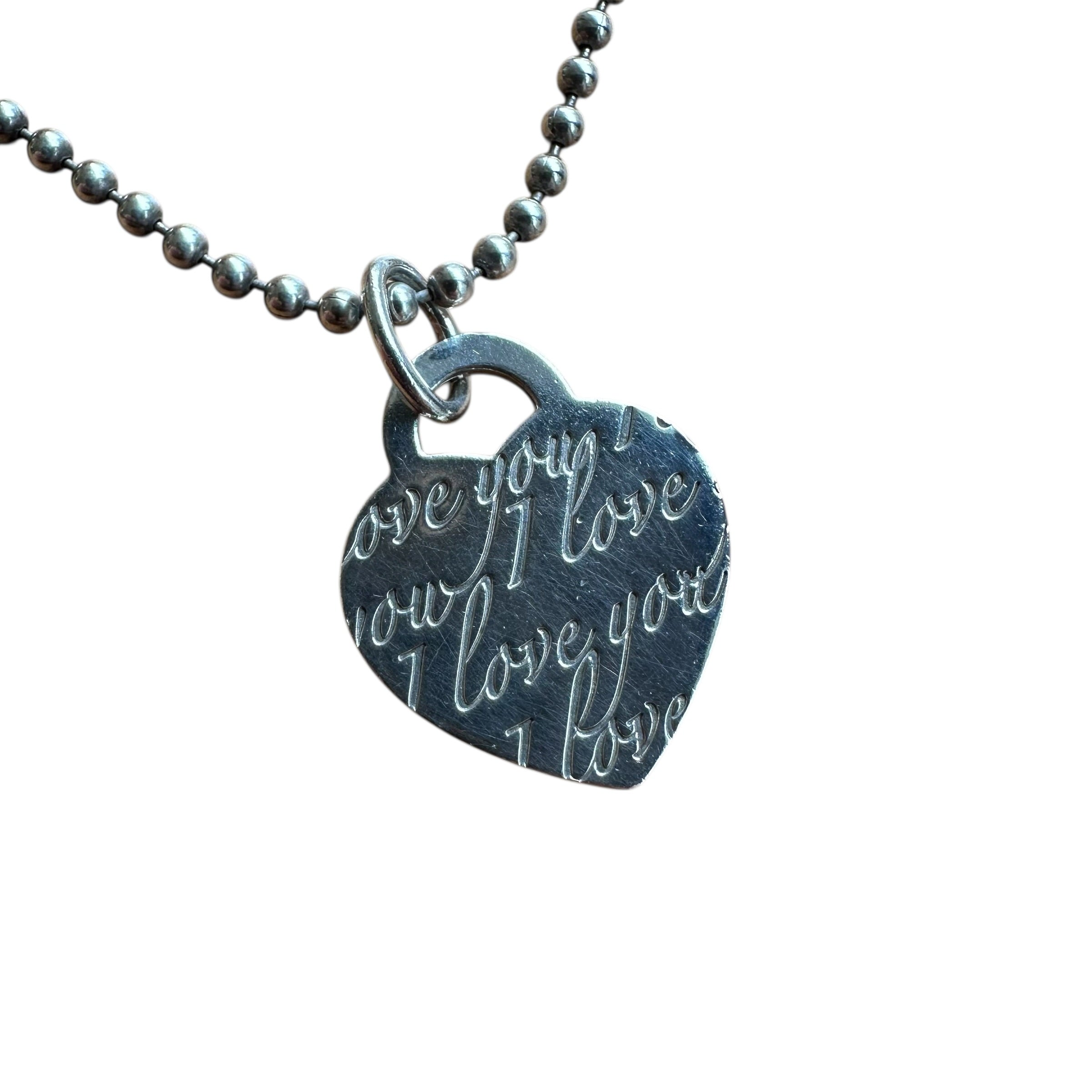 Tiffany & Co pendente I Love You