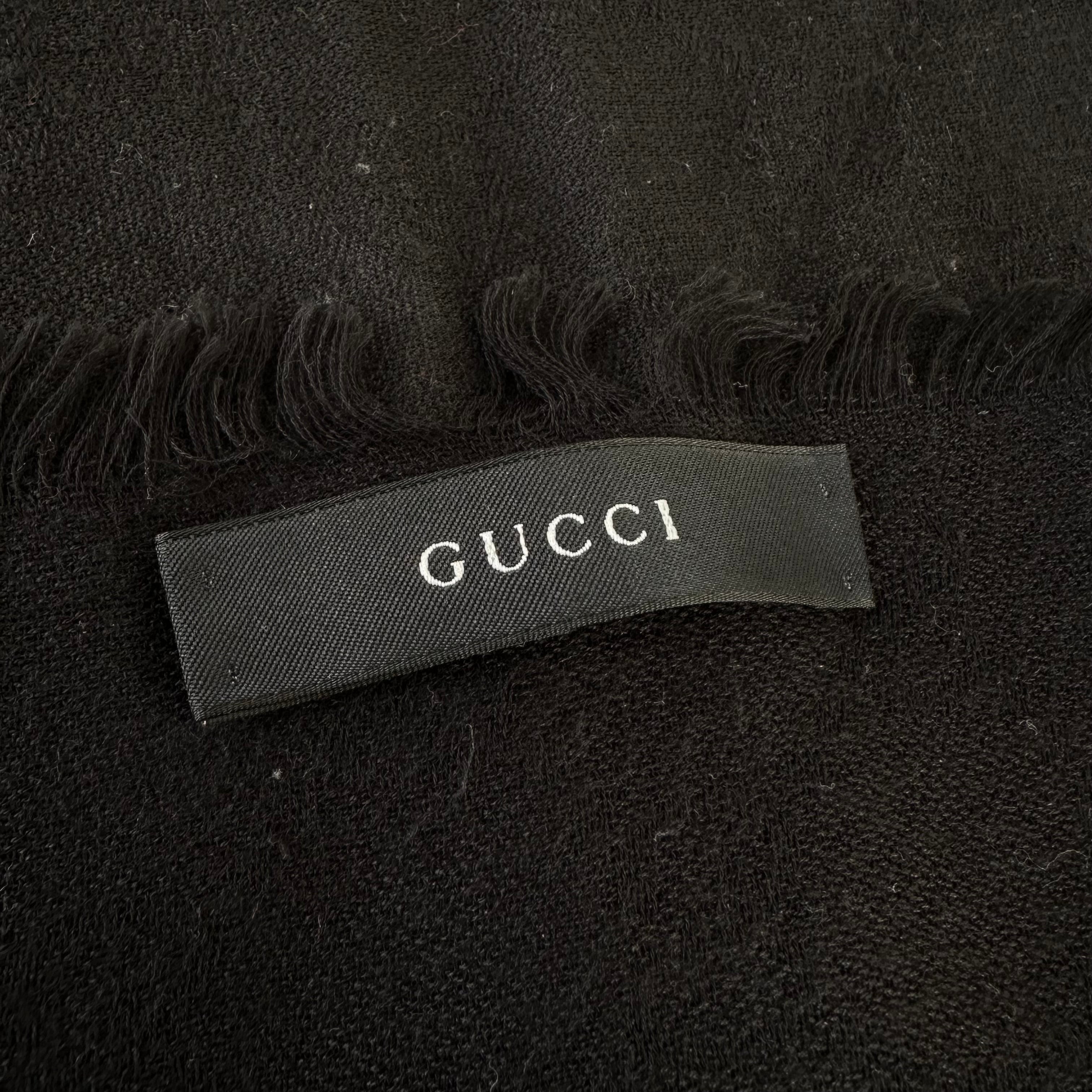 Gucci scialle con motivo GG