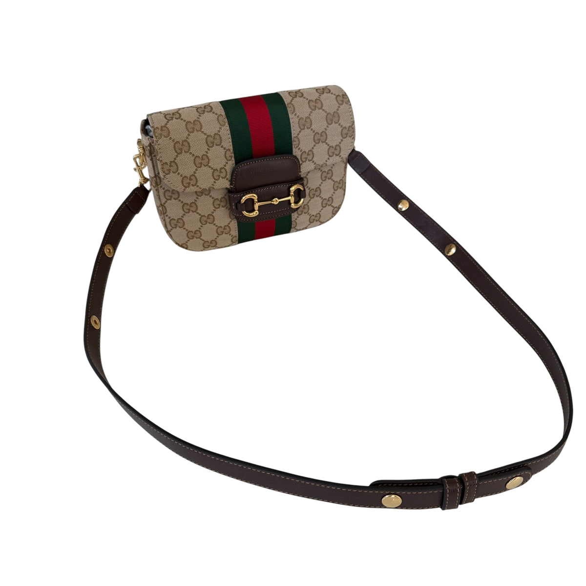 Gucci borsa a spalla Horsebit 1955