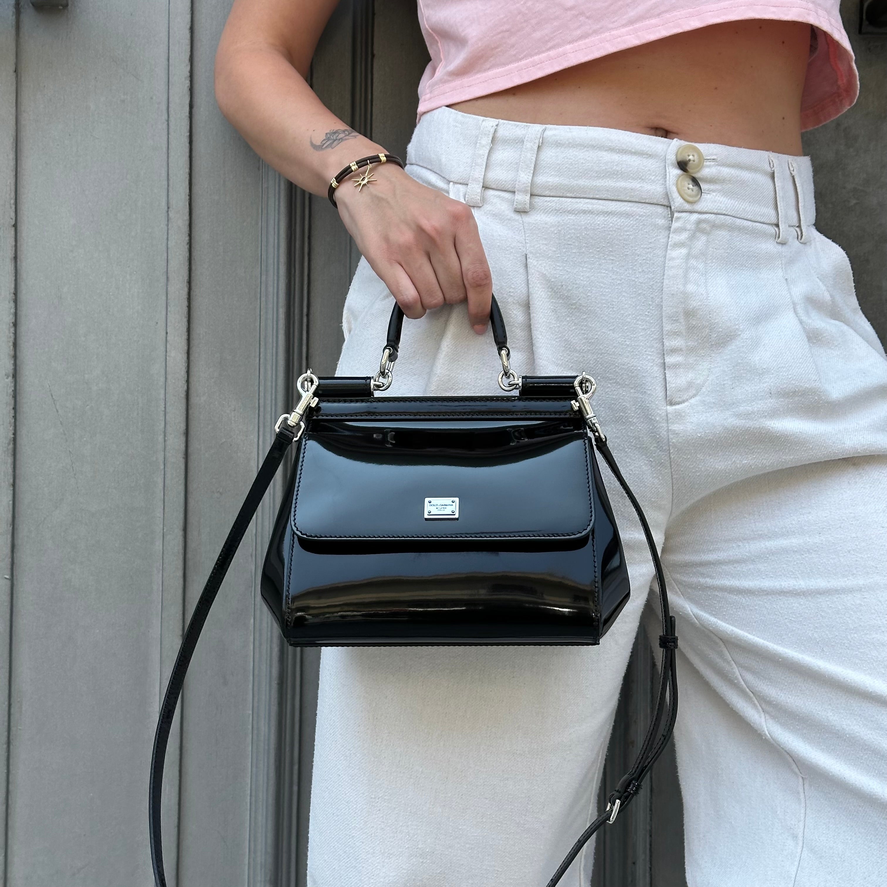 Dolce & Gabbana borsa Sicily media