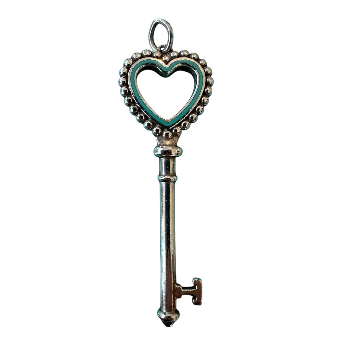 Tiffany & Co ciondolo chiave in argento