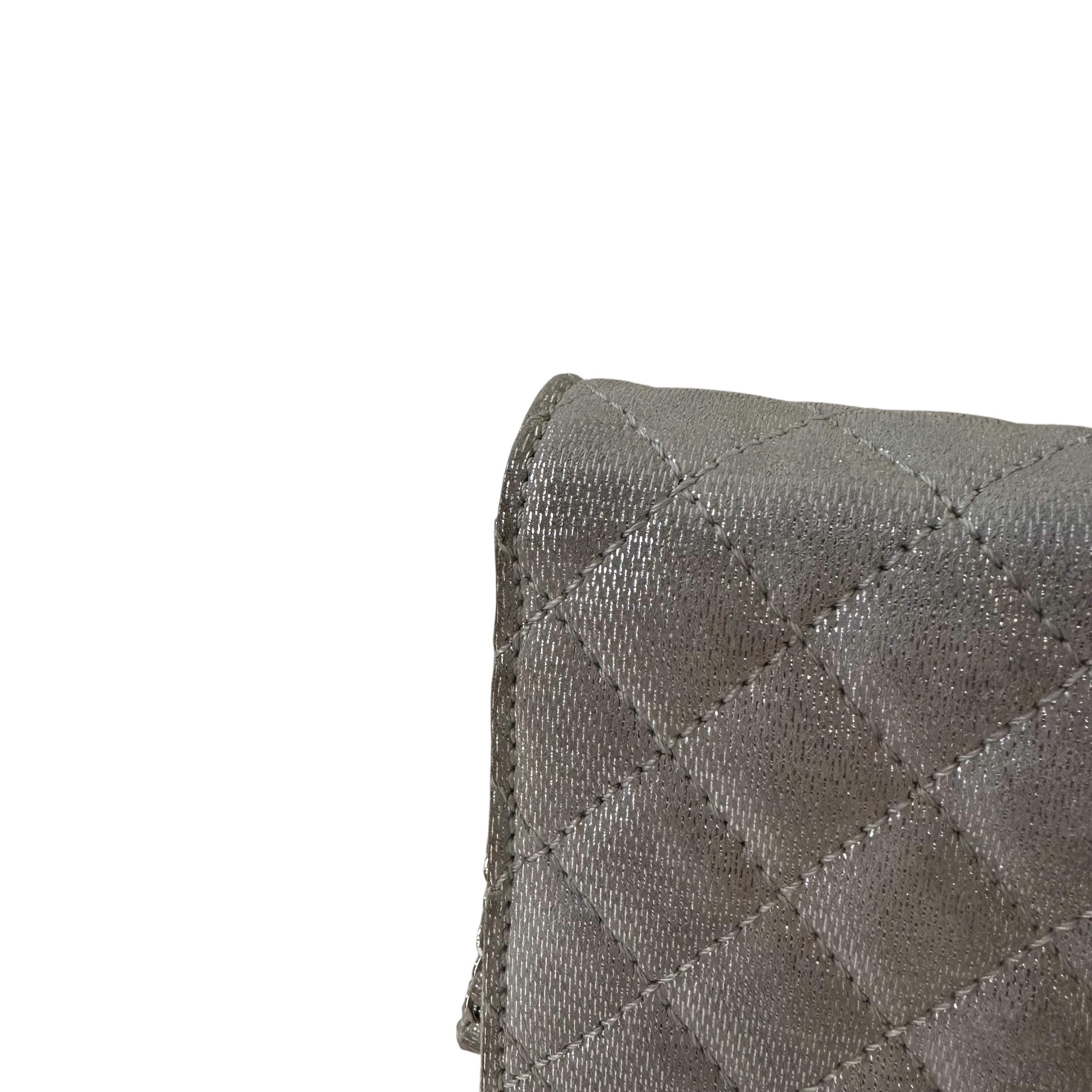 Chanel clutch in tela e lurex