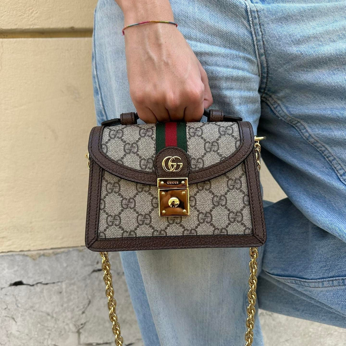 Gucci mini borsa a spalla Ophidia