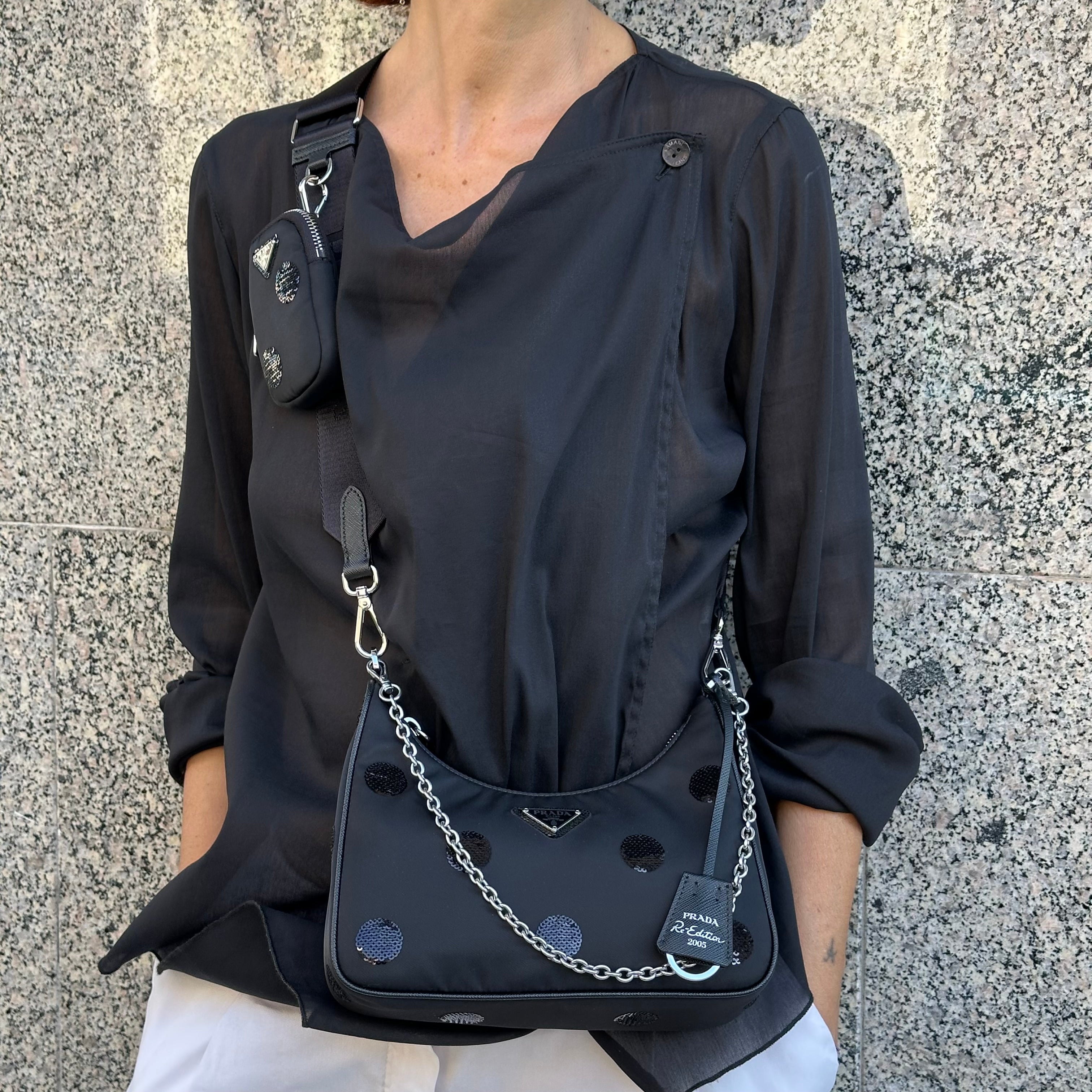 Prada borsa Re-Edition 2005