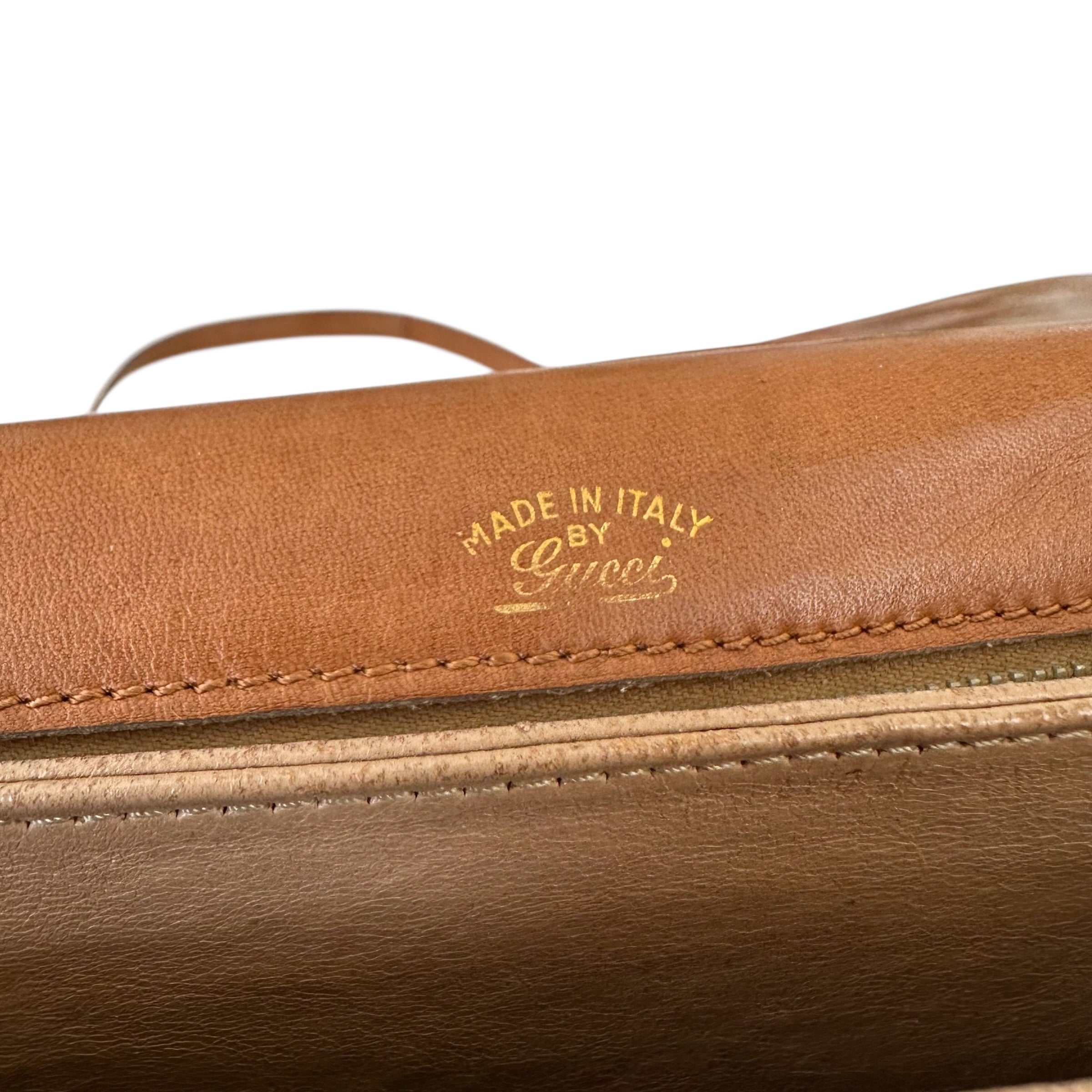 Gucci borsa a tracolla vintage in pelle di lucertola