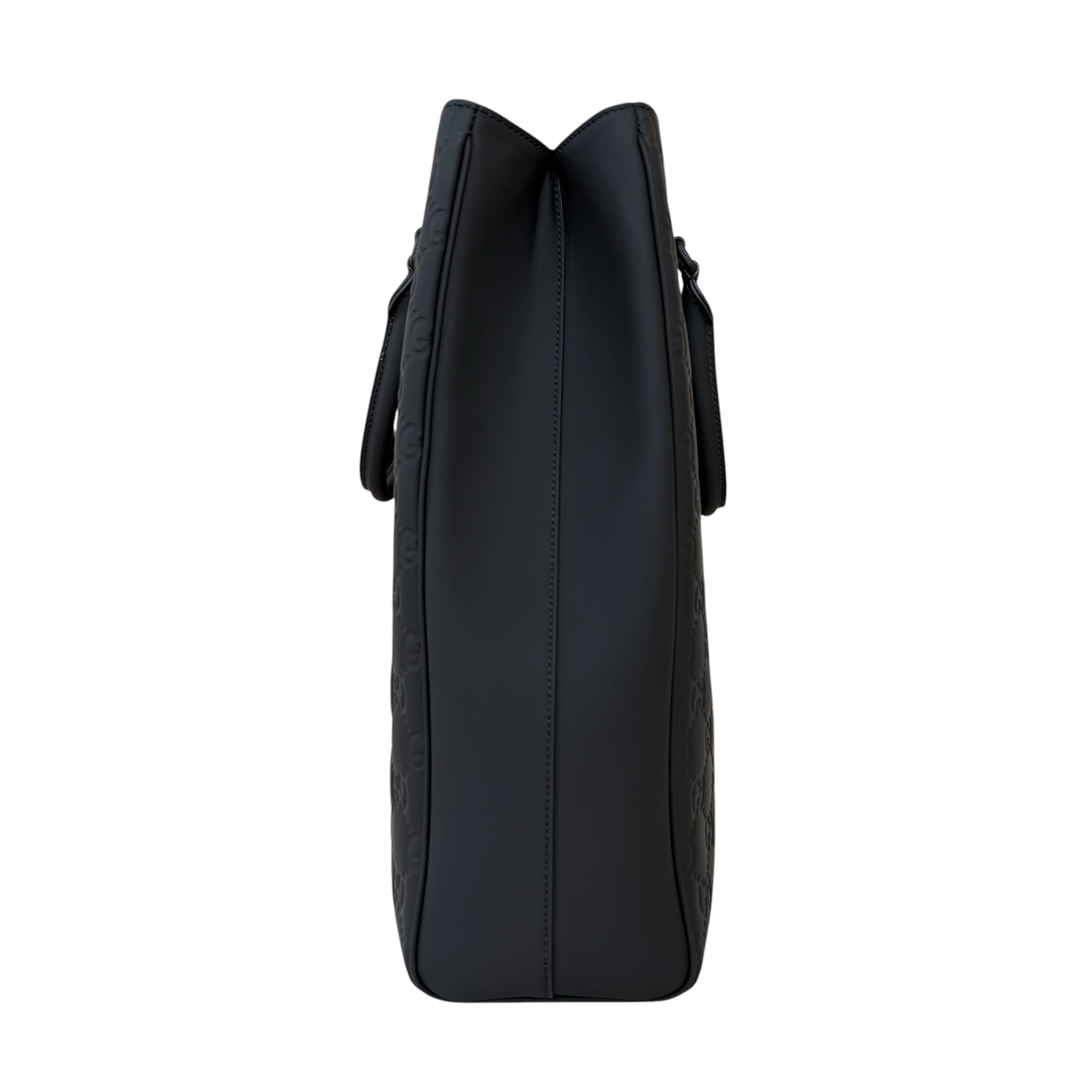 Gucci borsa shopping in pelle GG