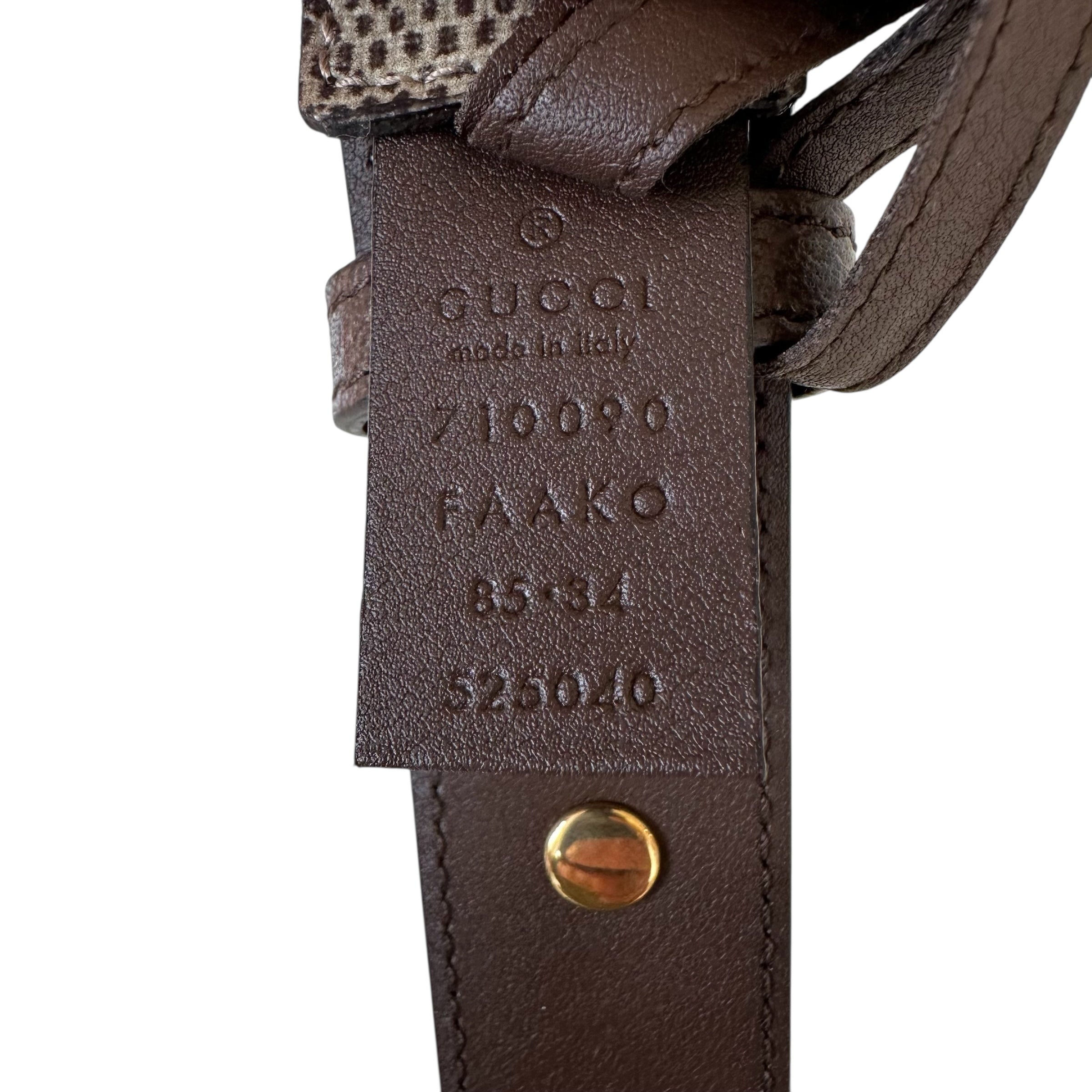 Gucci cintura Memorable Buckle