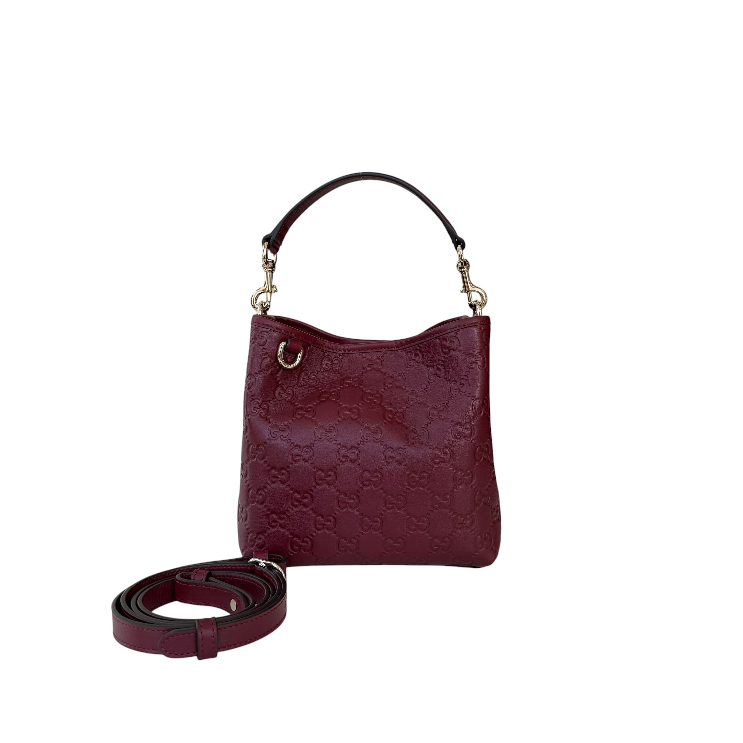 Gucci borsa a secchiello Emblem