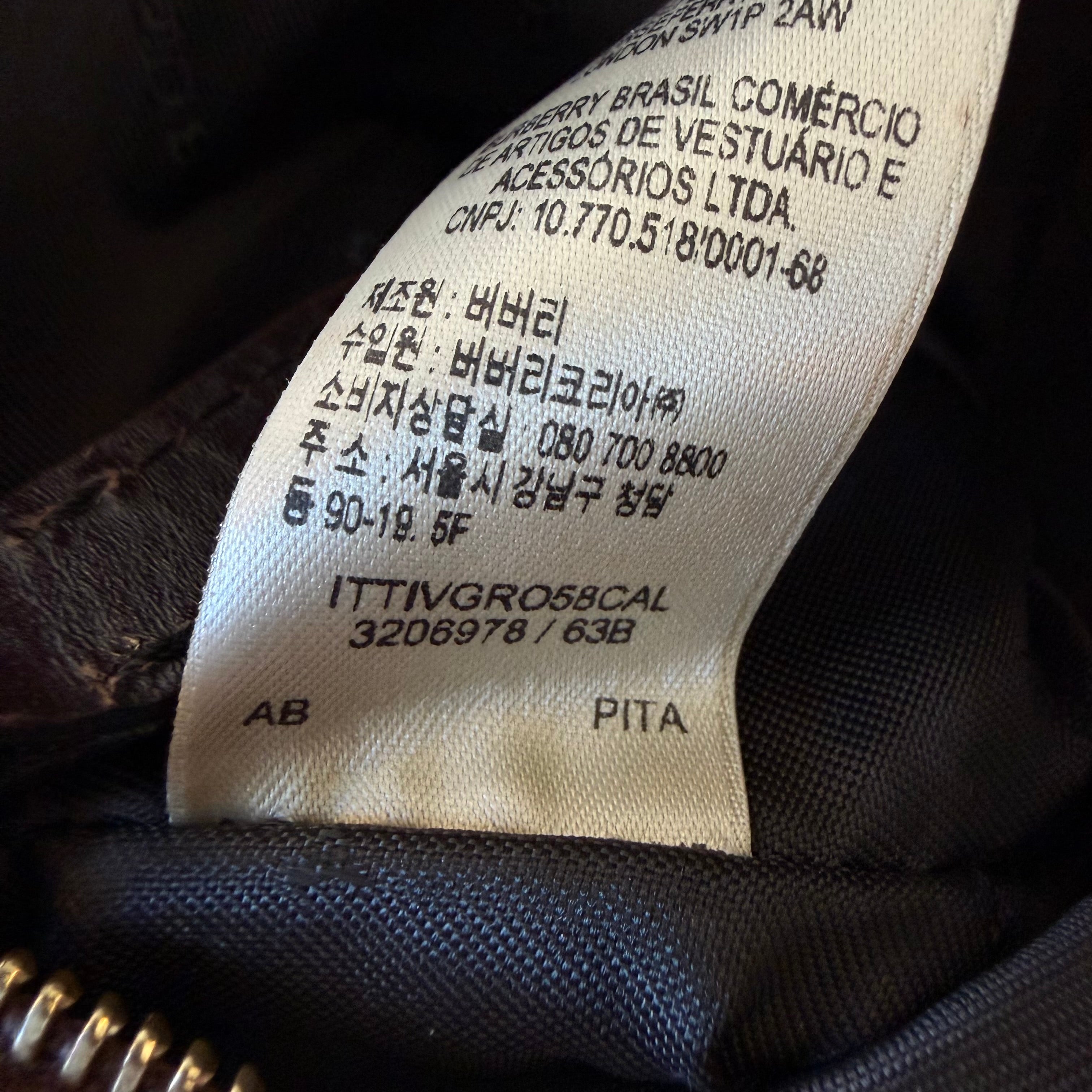 Burberry trousse