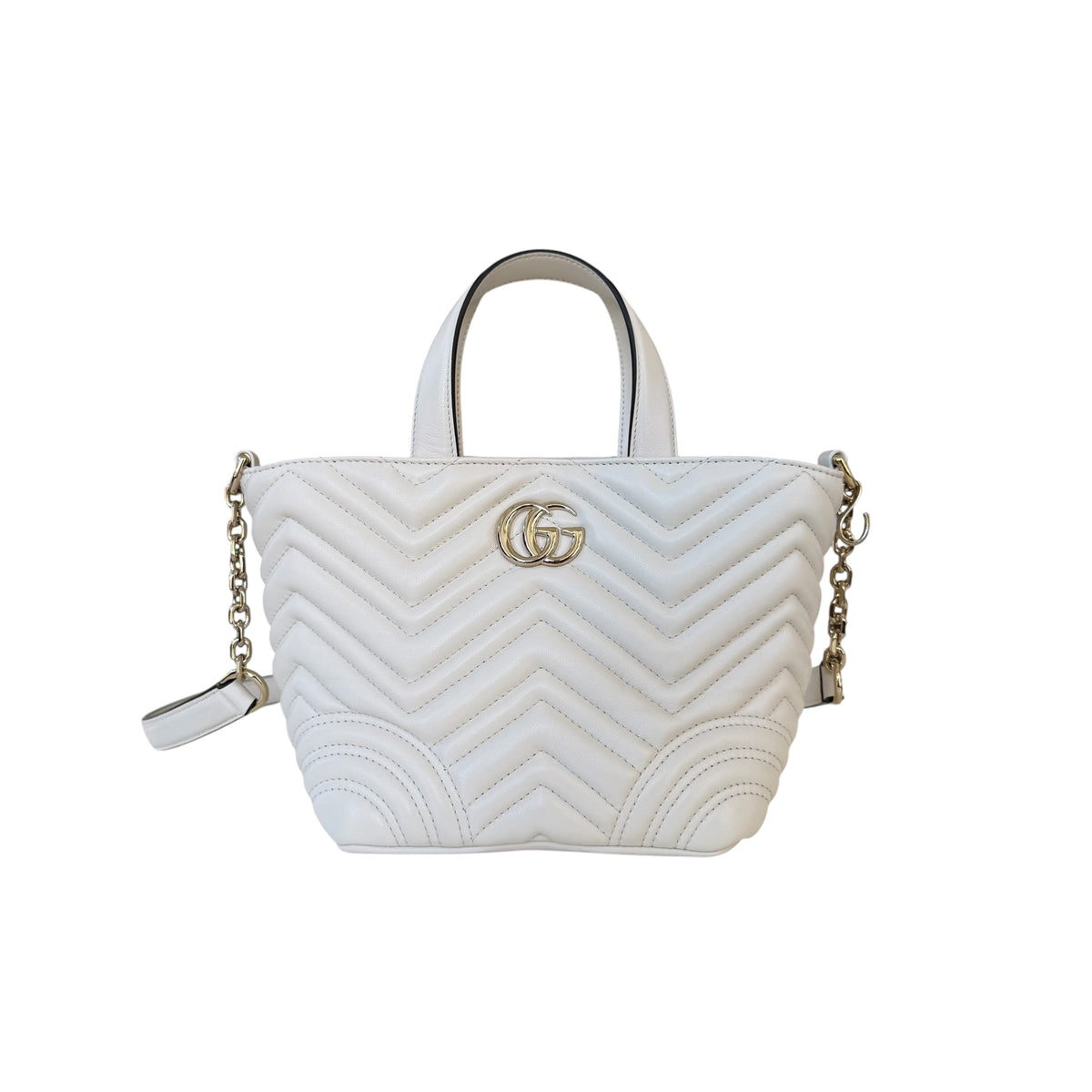 Gucci borsa shopping o secchiello Marmont