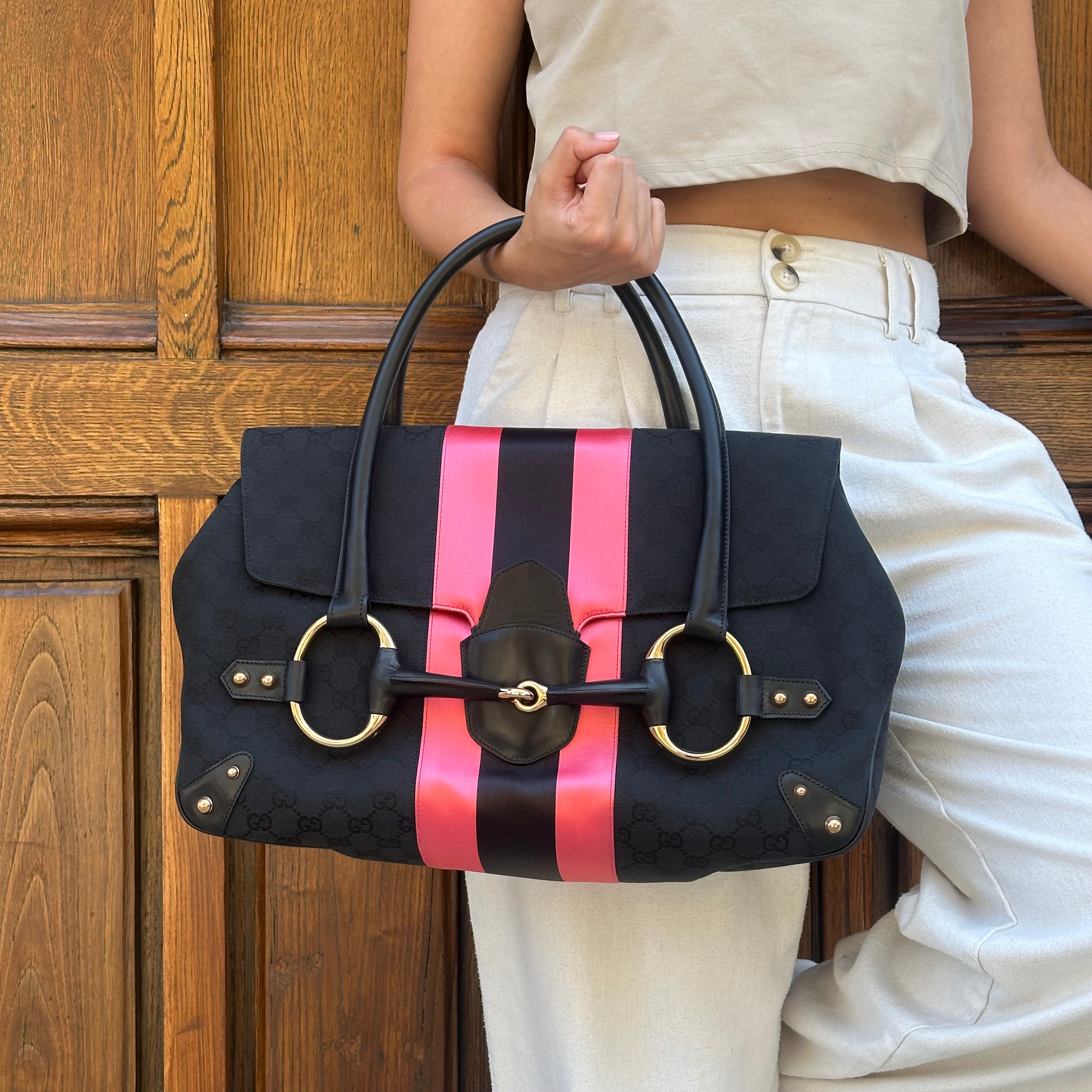 Gucci borsa Horsebit large