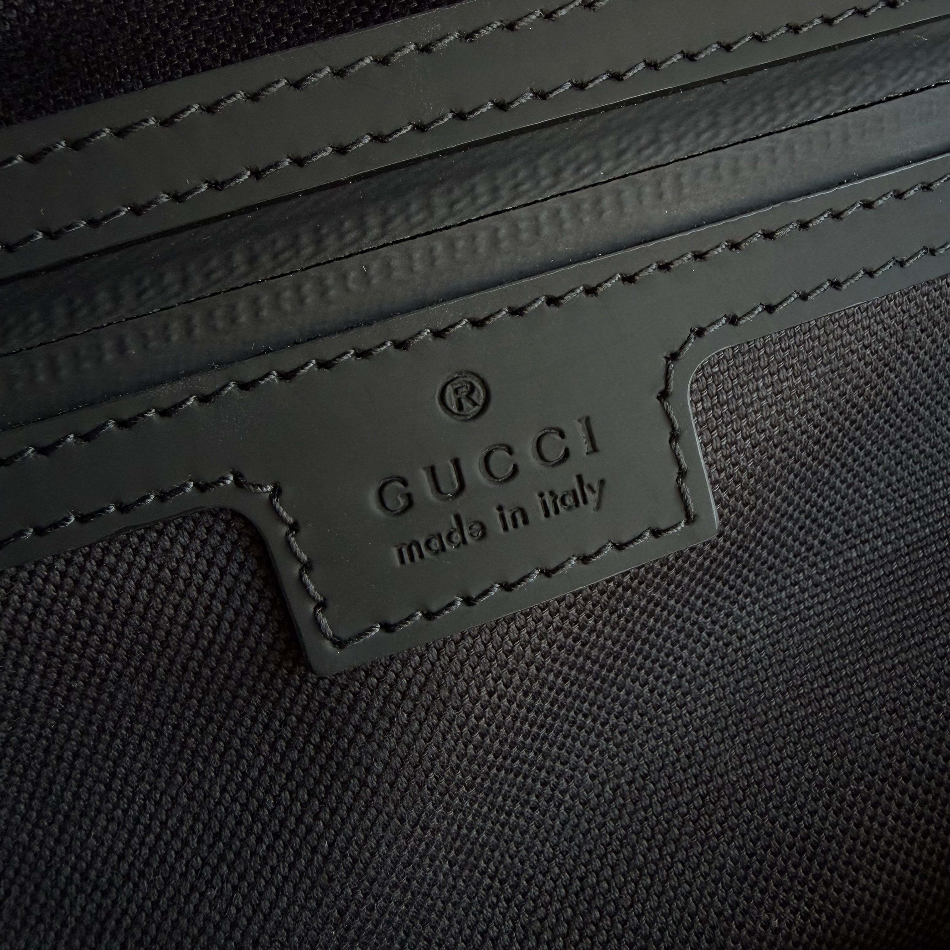 Gucci borsa shopping in pelle GG