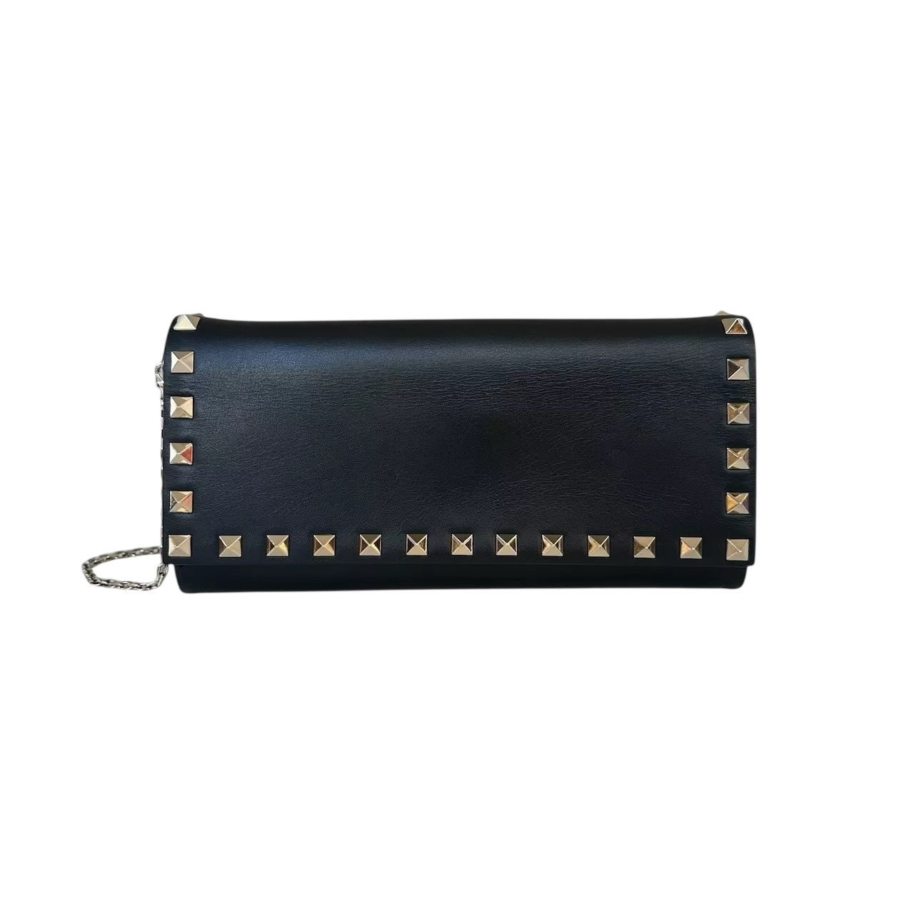 Valentino portafoglio con catena Rockstud