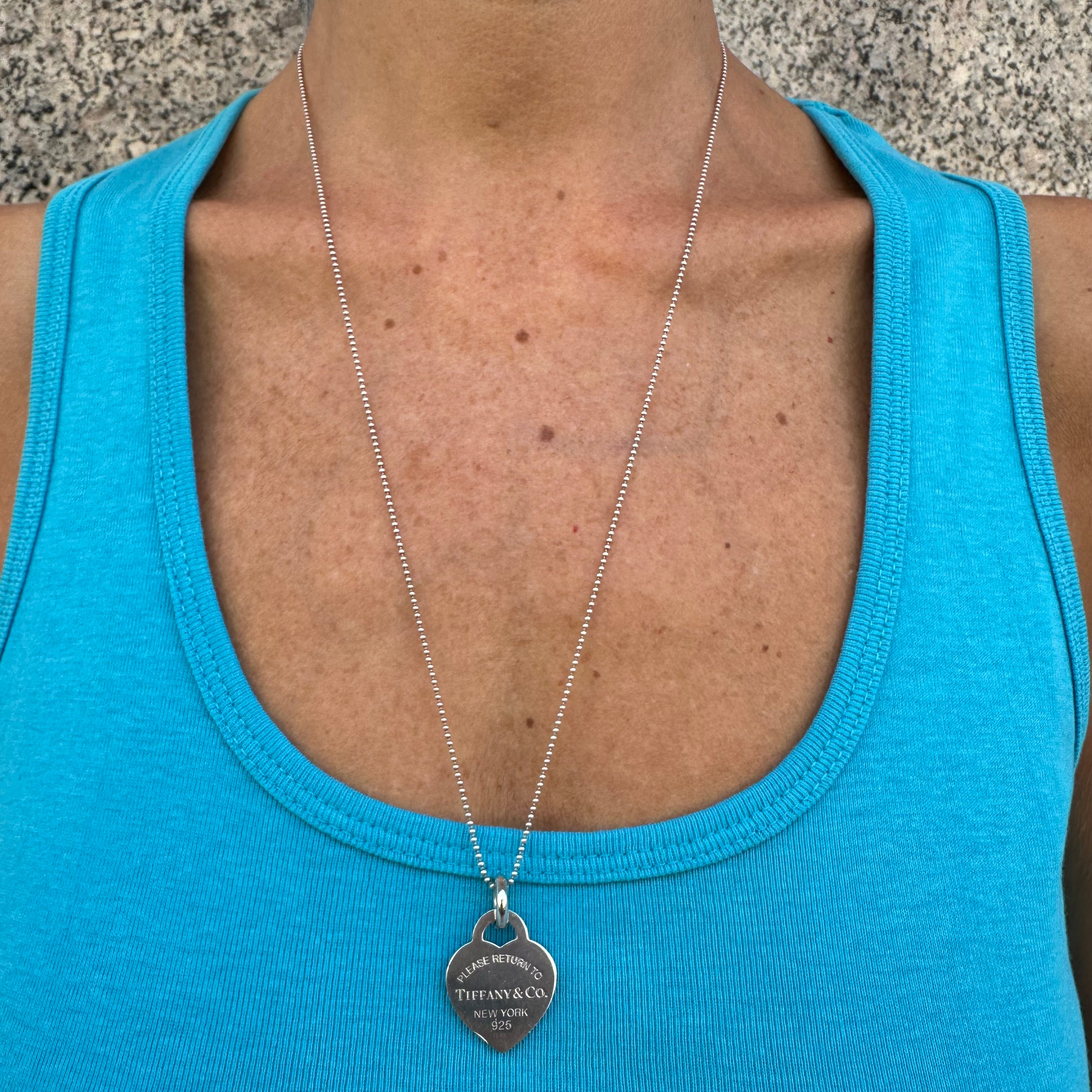 Tiffany & Co pendente Heart tag