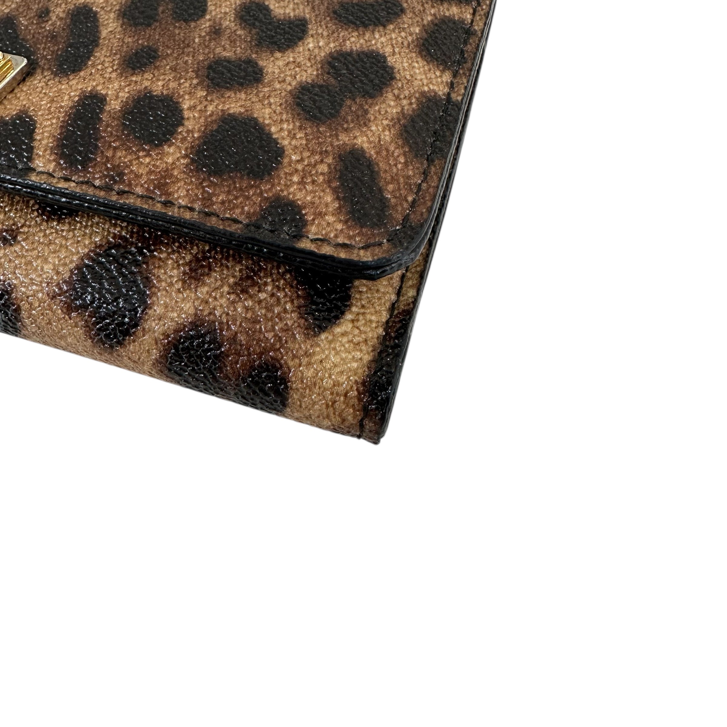 Dolce & Gabbana portafoglio con catena Sicily