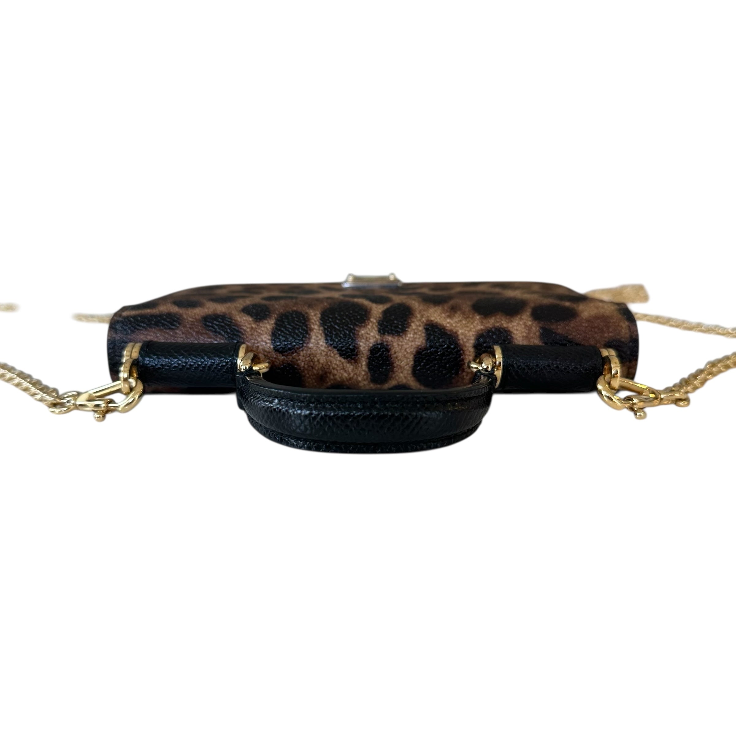 Dolce & Gabbana portafoglio con catena Sicily