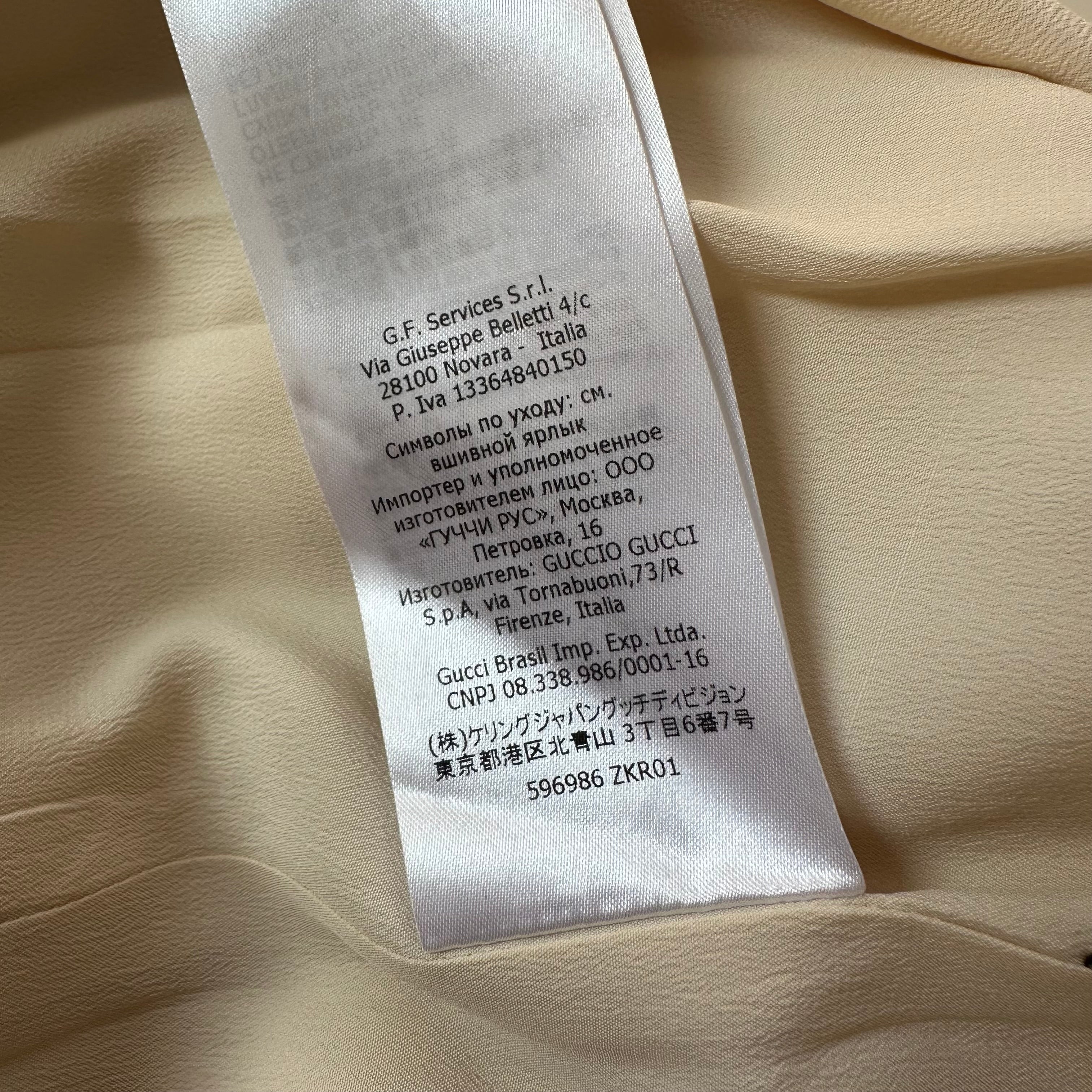 Gucci abito in viscosa