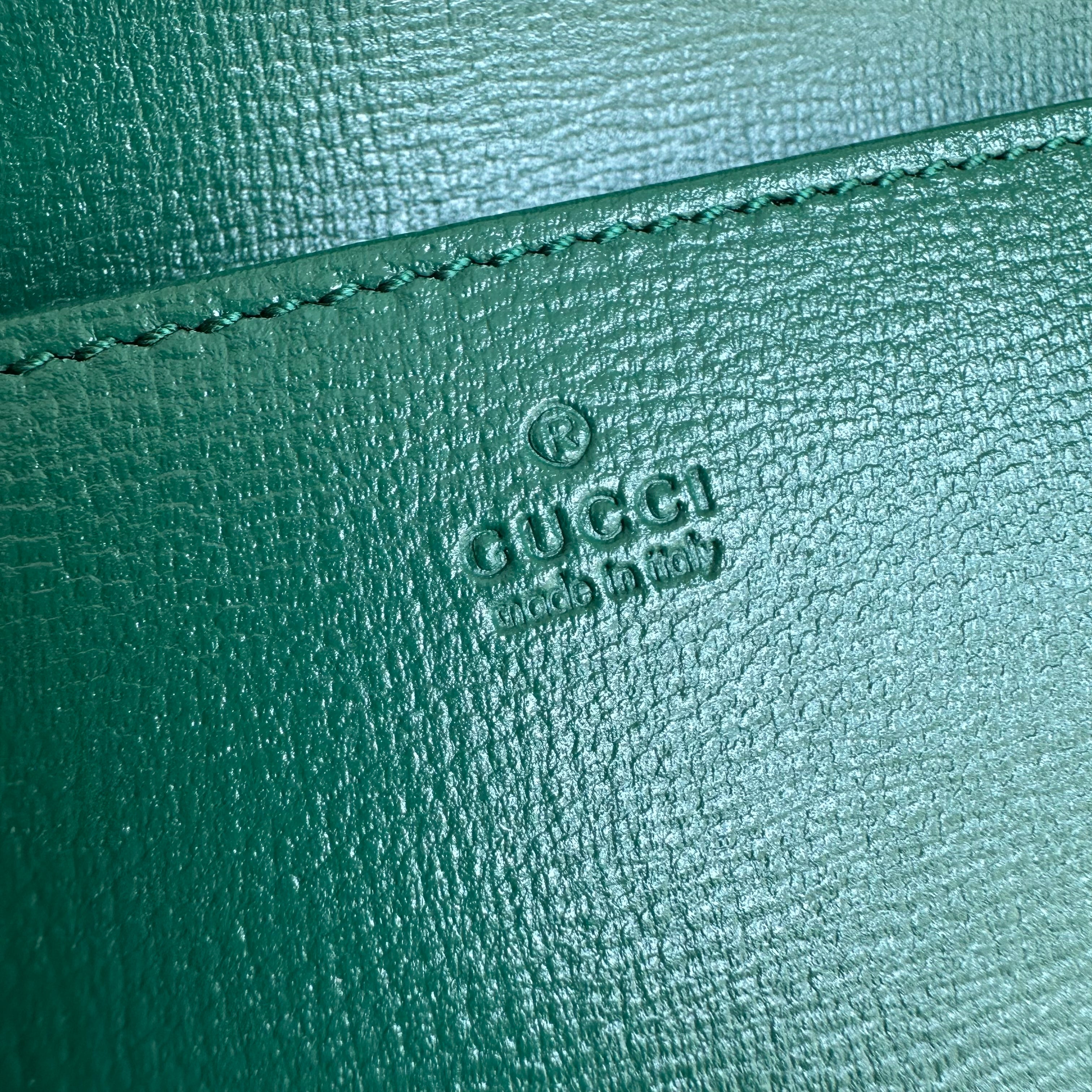 Gucci portafoglio con catena Horsebit 1955
