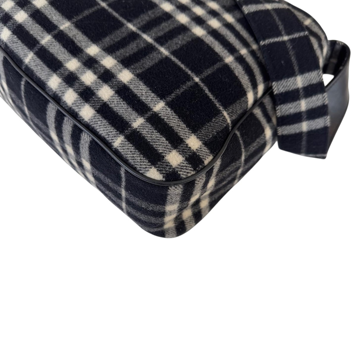 Burberry borsa in lana cotta