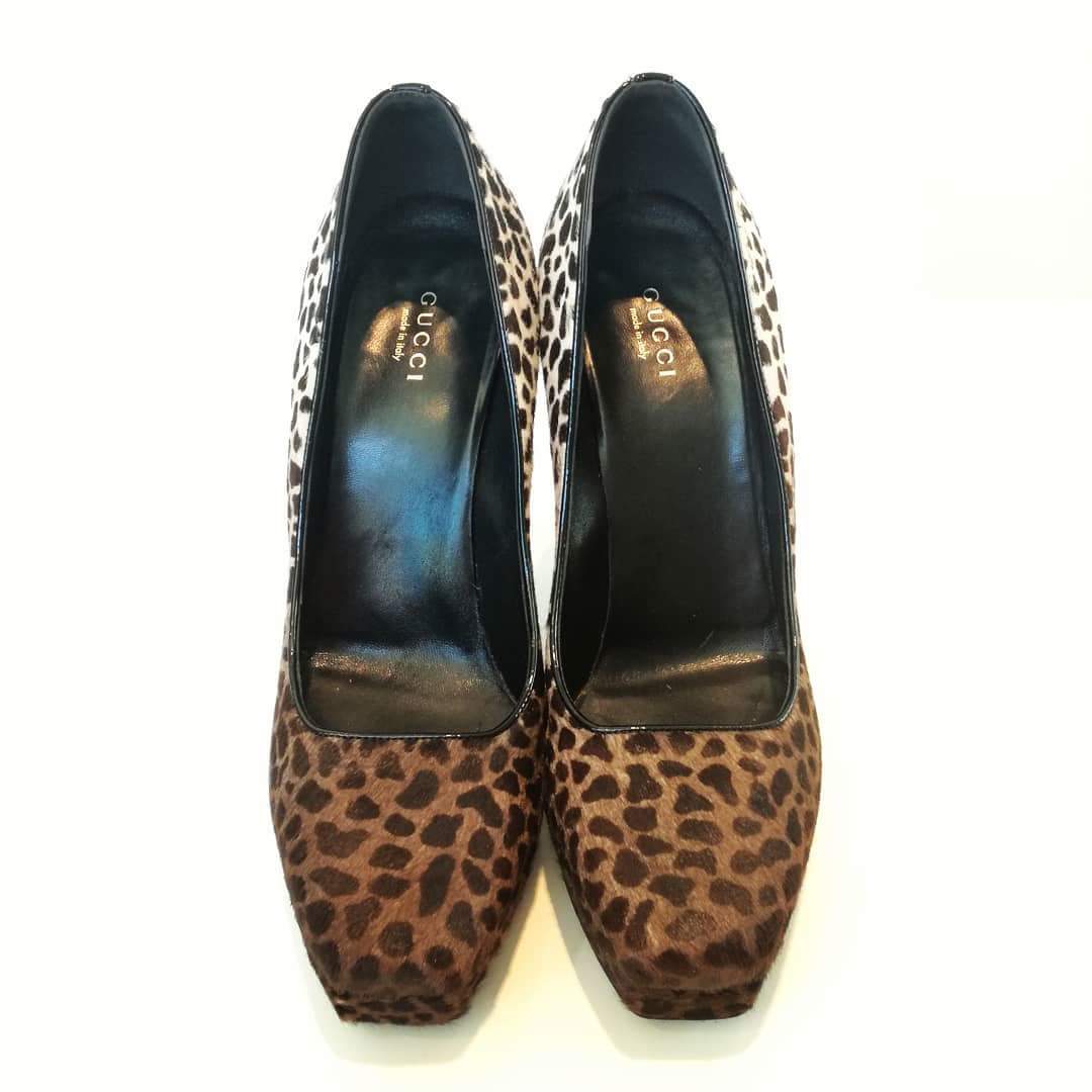 Dècolletè Gucci in cavallino tg 38 1/2