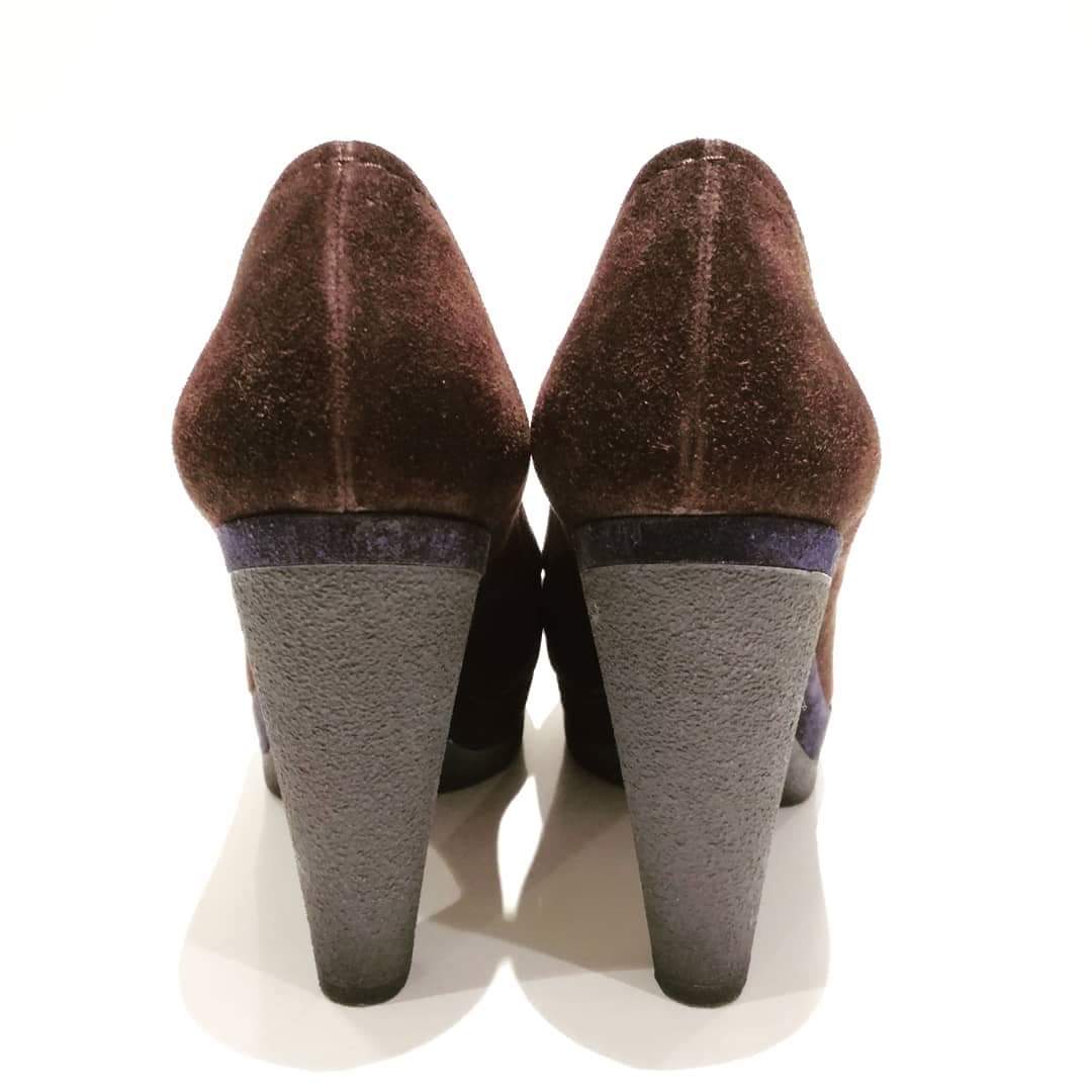 Scarpe Sergio Rossi in scamosciato marrone