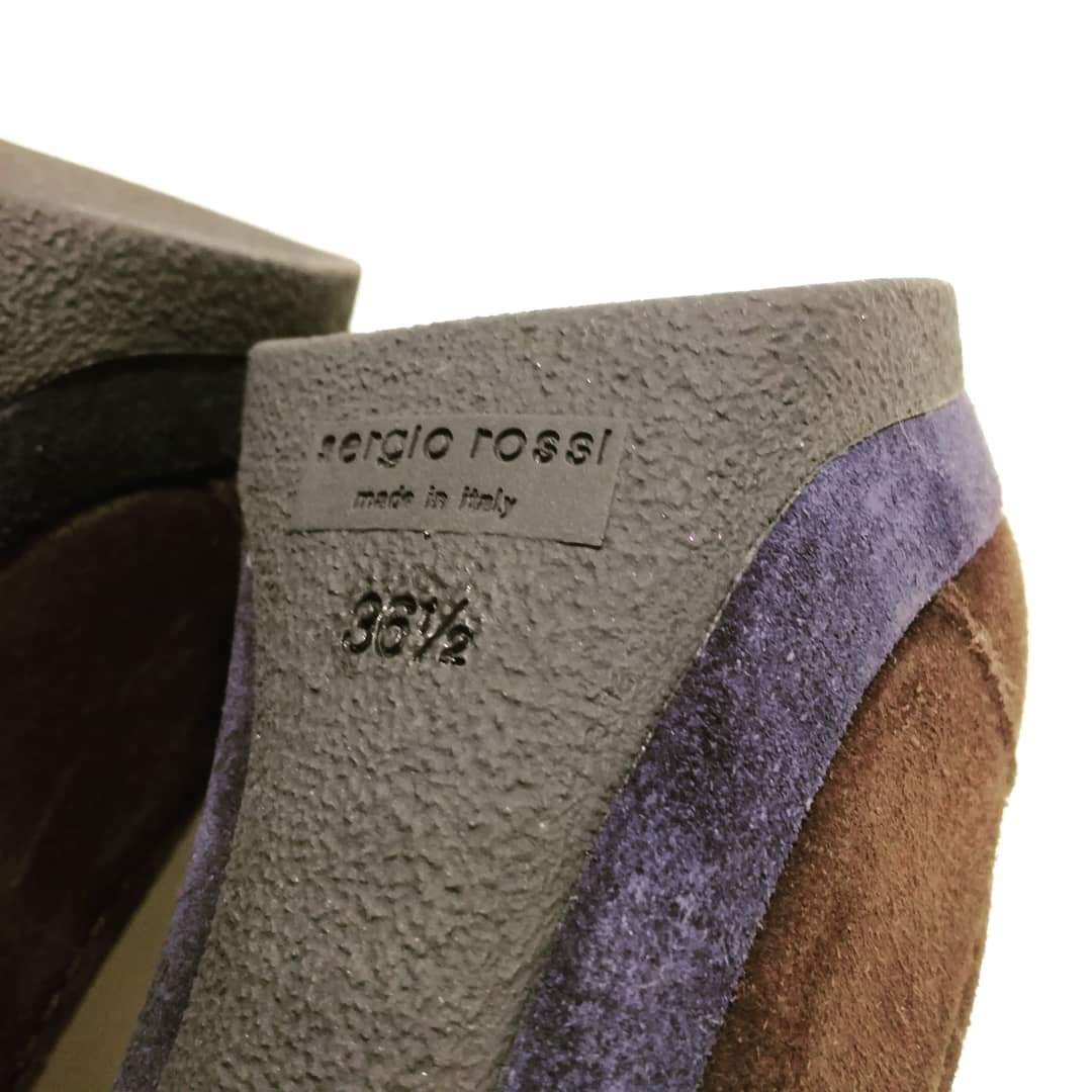 Scarpe Sergio Rossi in scamosciato marrone