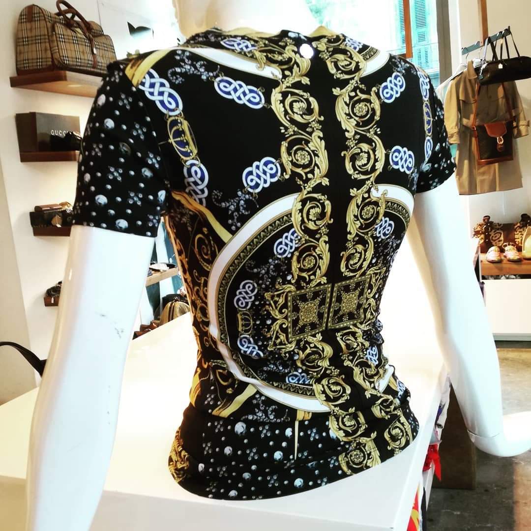 T-shirt donna Versace collection