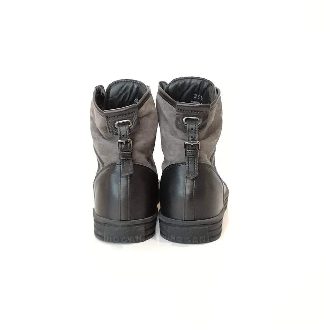 hogan Rebel in pelle e scamosciato