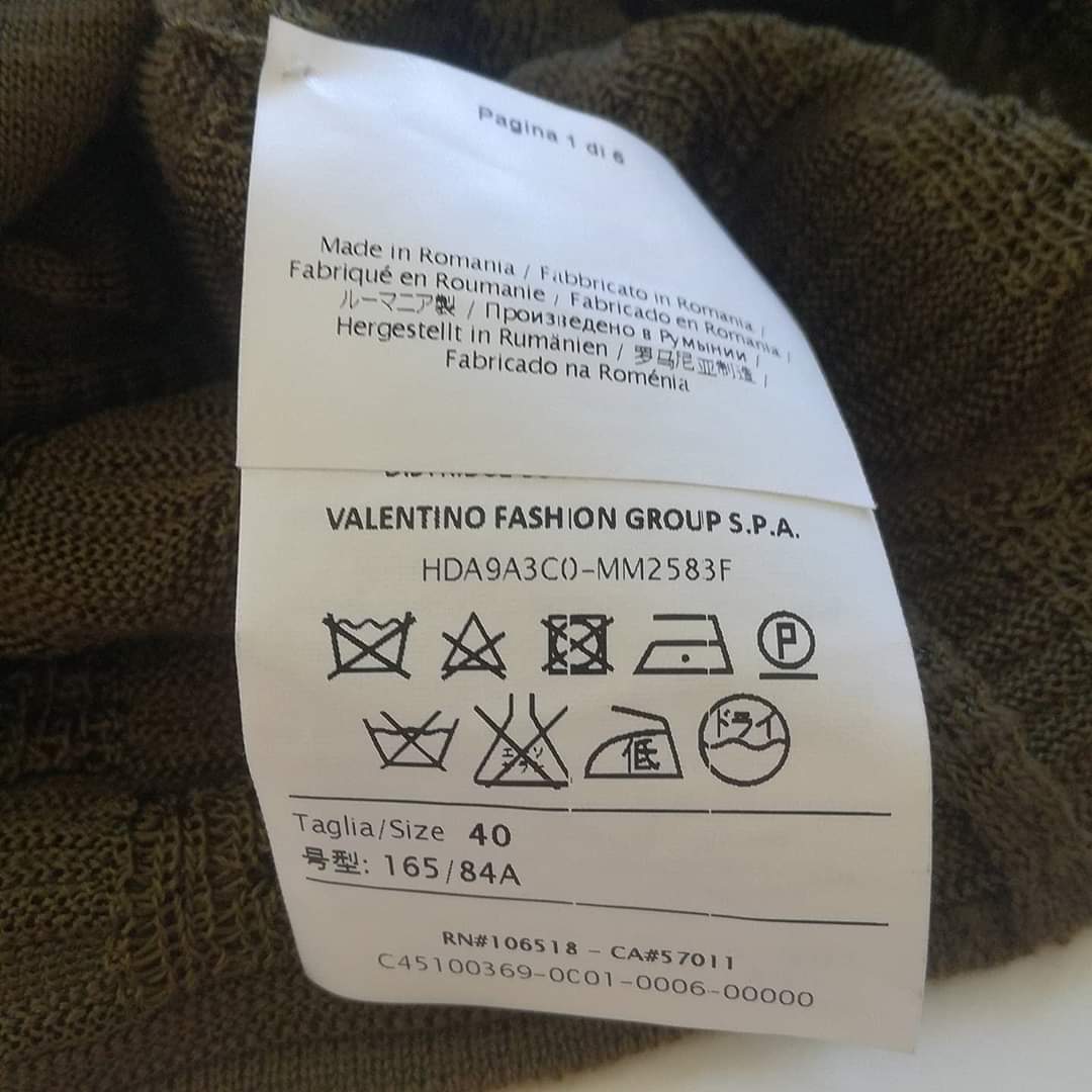 Abito Missoni in lana e viscosa
