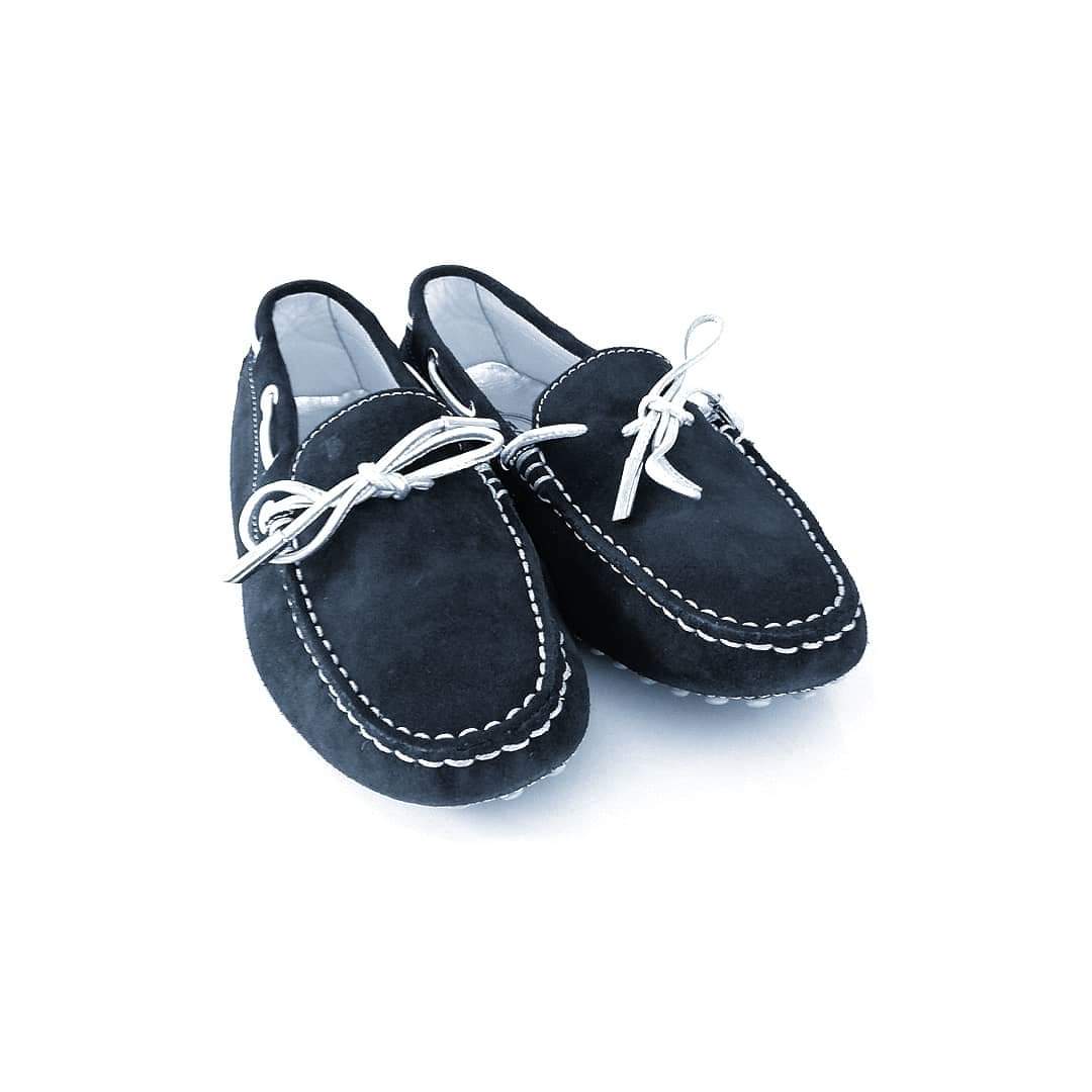Tod's gommino mocassino donna in pelle scamosciata