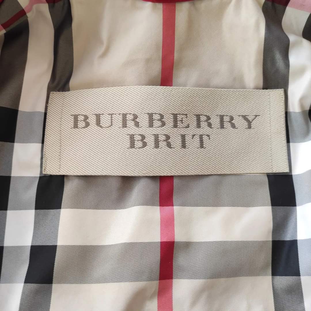 Trench corto Burberry Brit in nylon