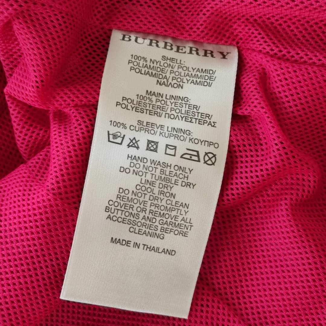 Trench corto Burberry Brit in nylon