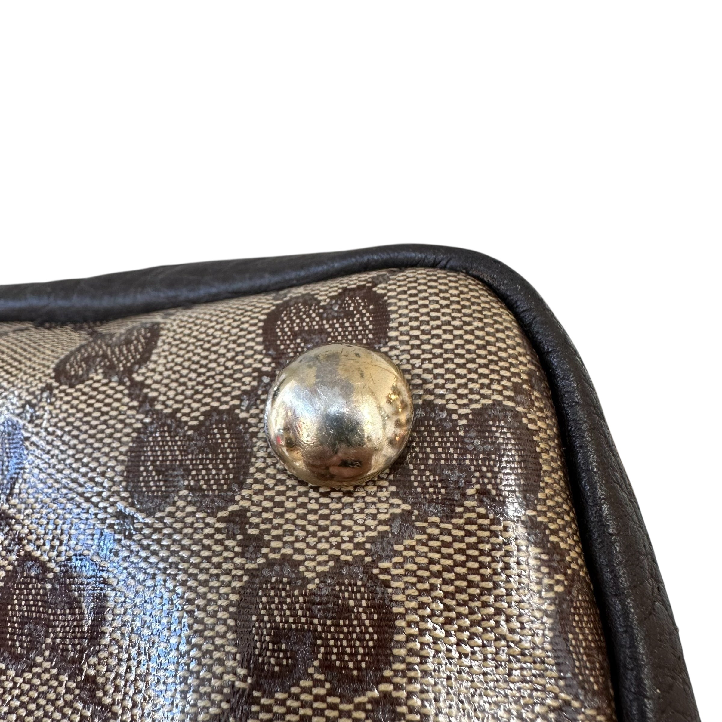 Gucci borsa viaggio in tela GG Crystal