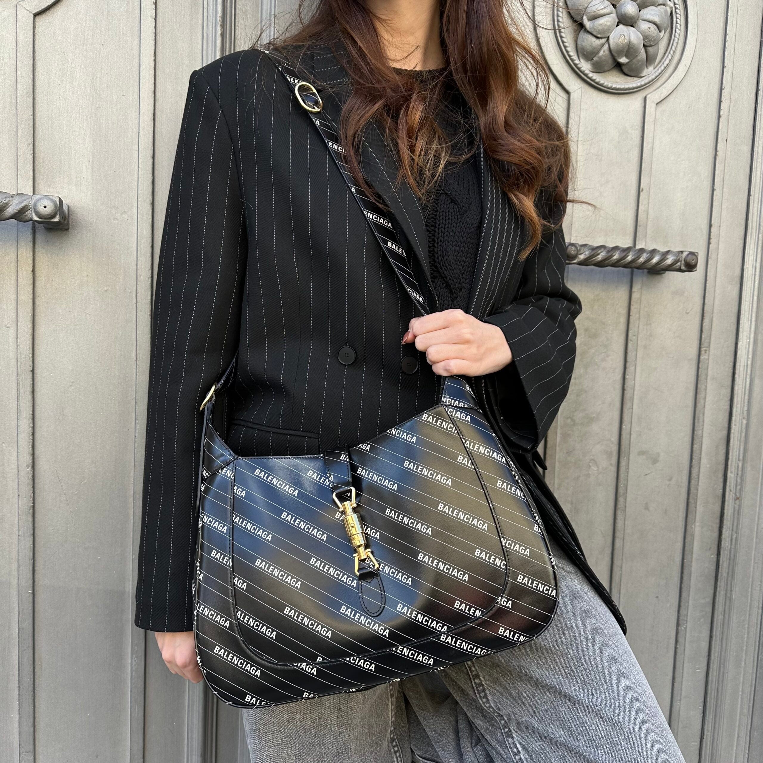 Gucci x Balenciaga borsa a spalla Jackie 1961