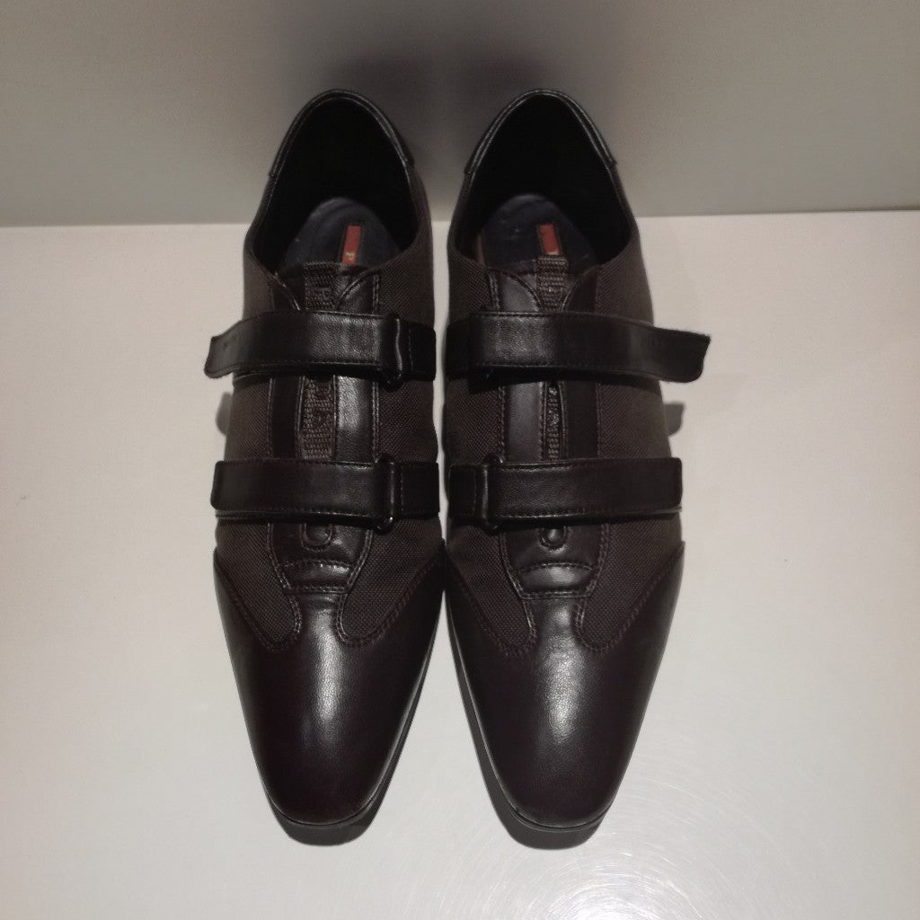 Sneakers Prada nappa+jacquard art. 3P3901