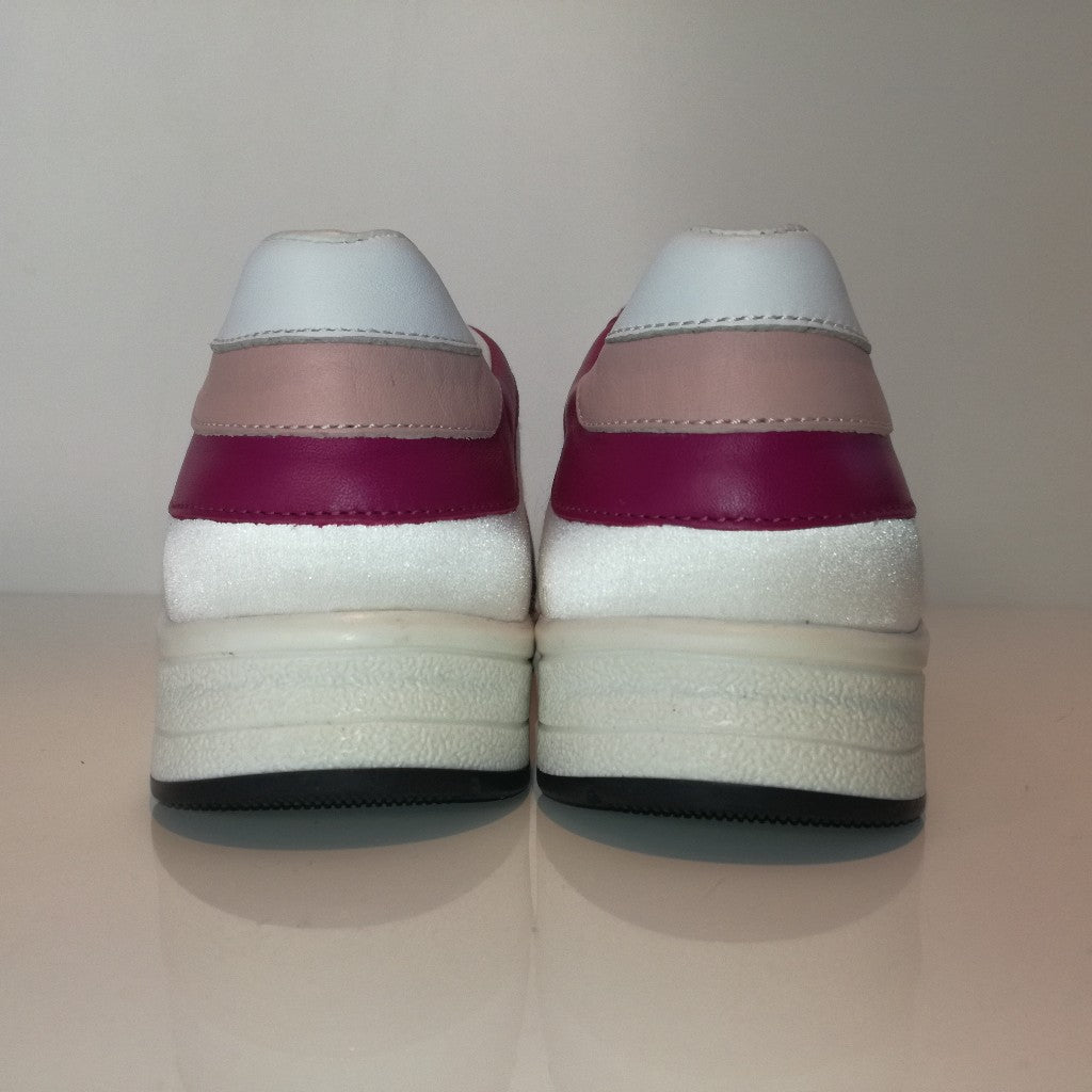 Sneakers Gucci pelle e raso