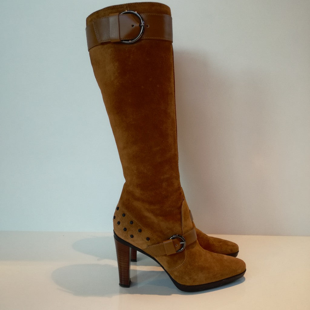 Stivali Tod's Jill boot in scamosciato