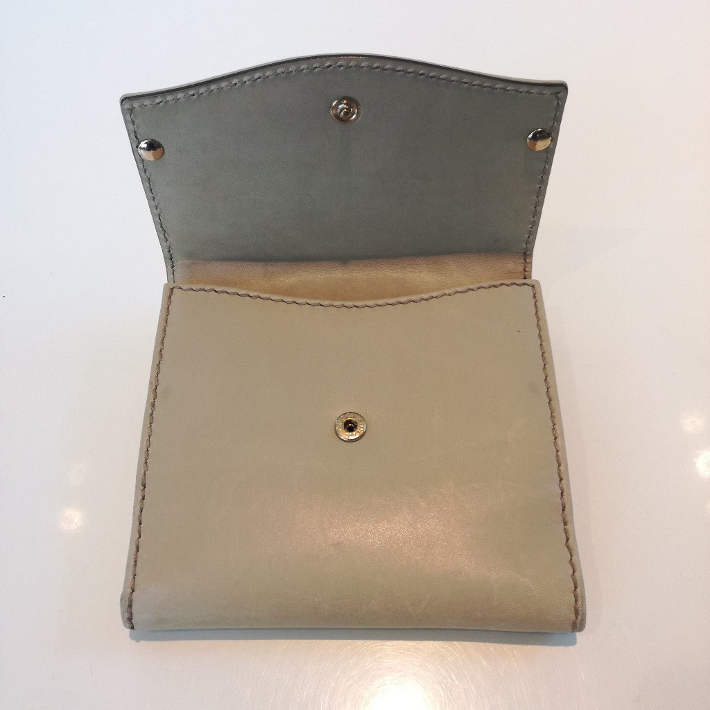 Portafoglio Gucci beige in pelle