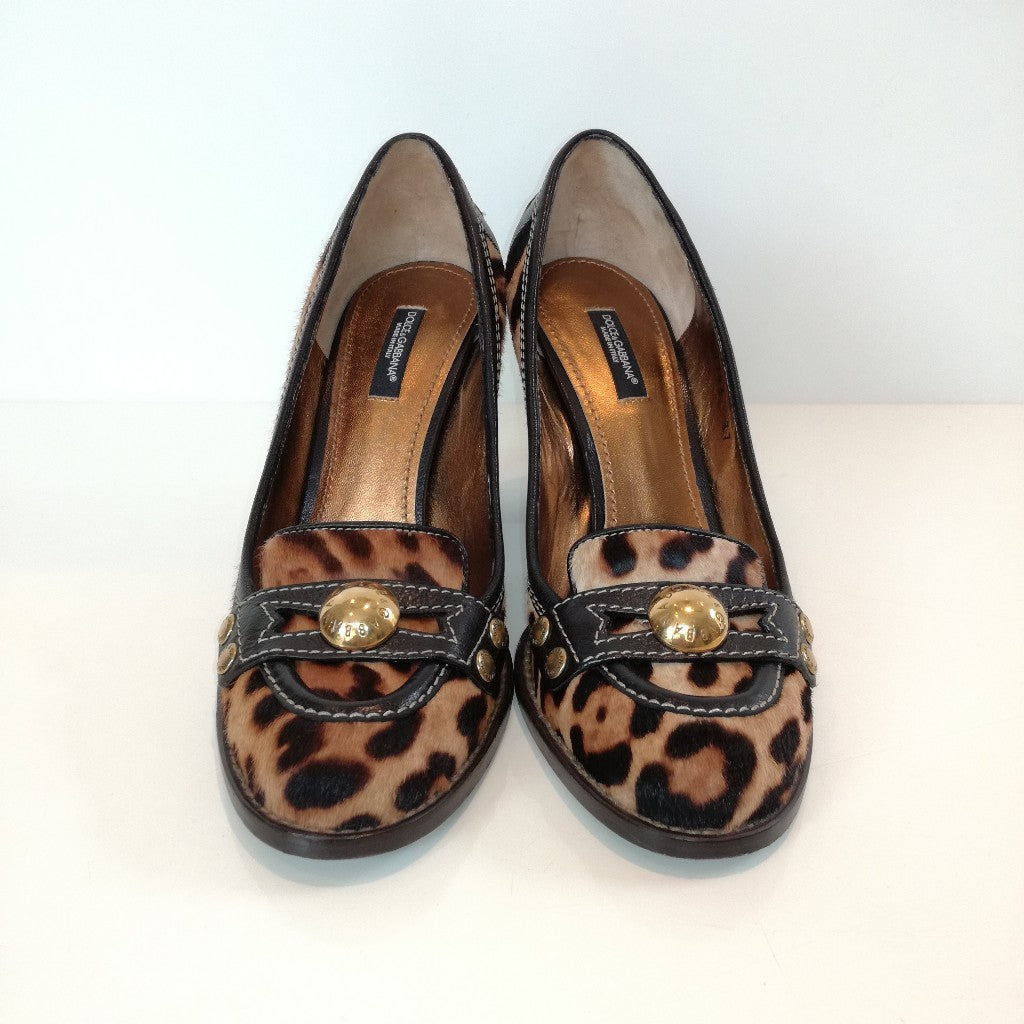 Scarpe dolce e Gabbana in cavallino