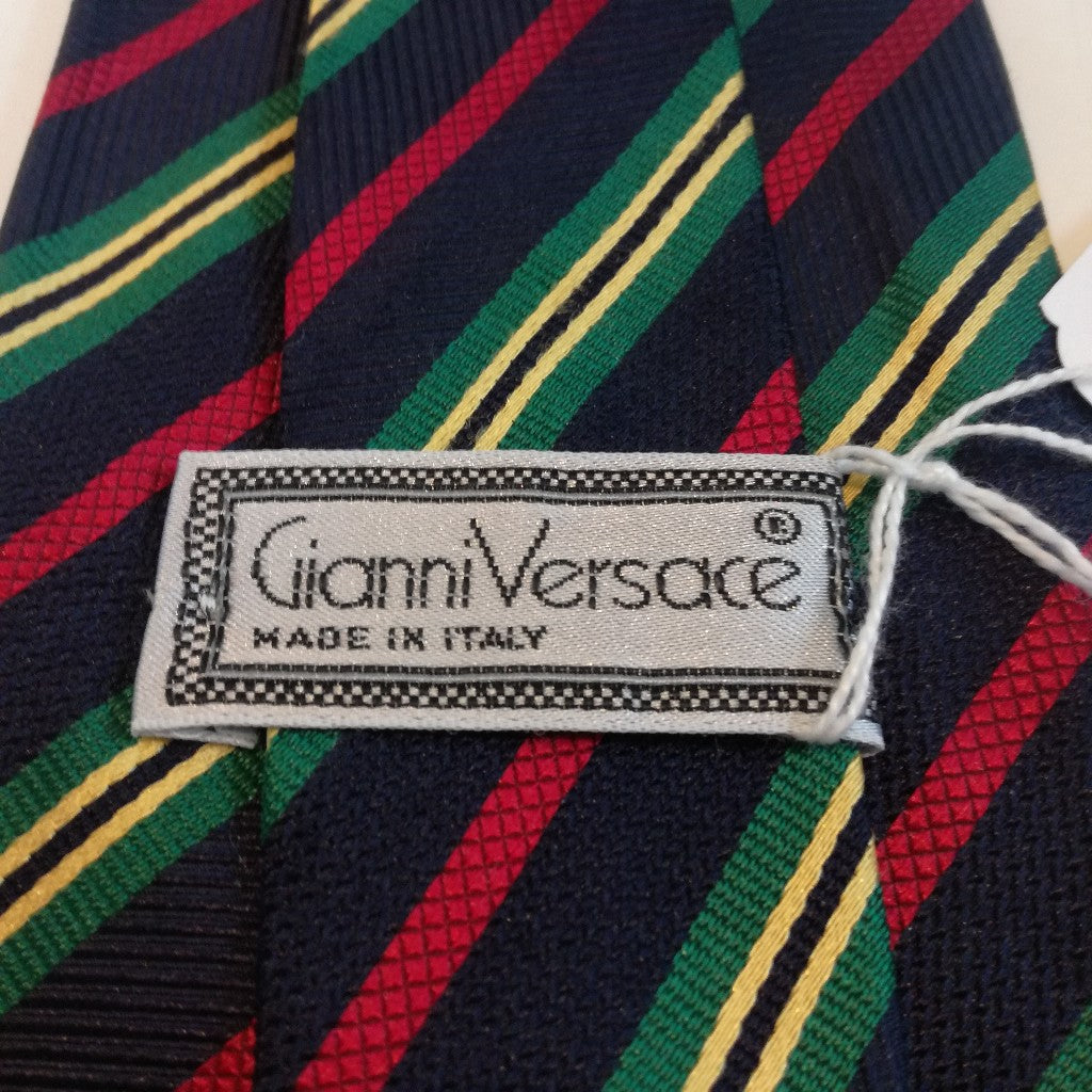 Cravatta vintage in seta Gianni Versace