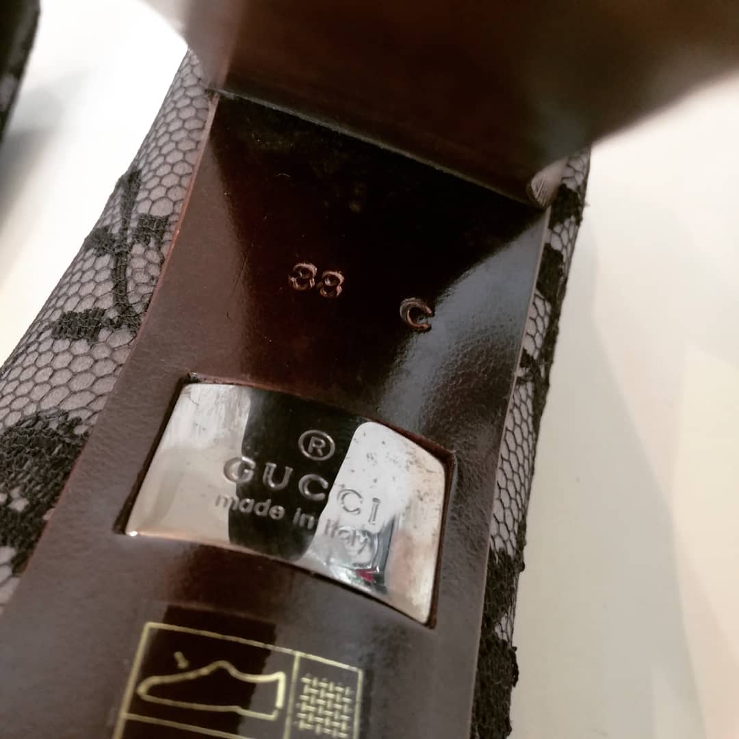 Dècolletè Gucci in pizzo. Codice: 101-2385