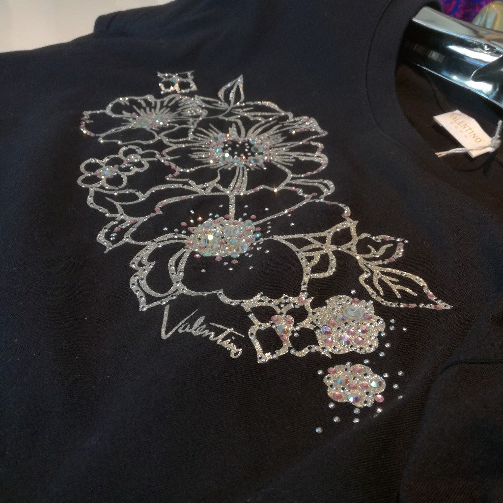 T-shirt Valentino in cotone elasticizzato