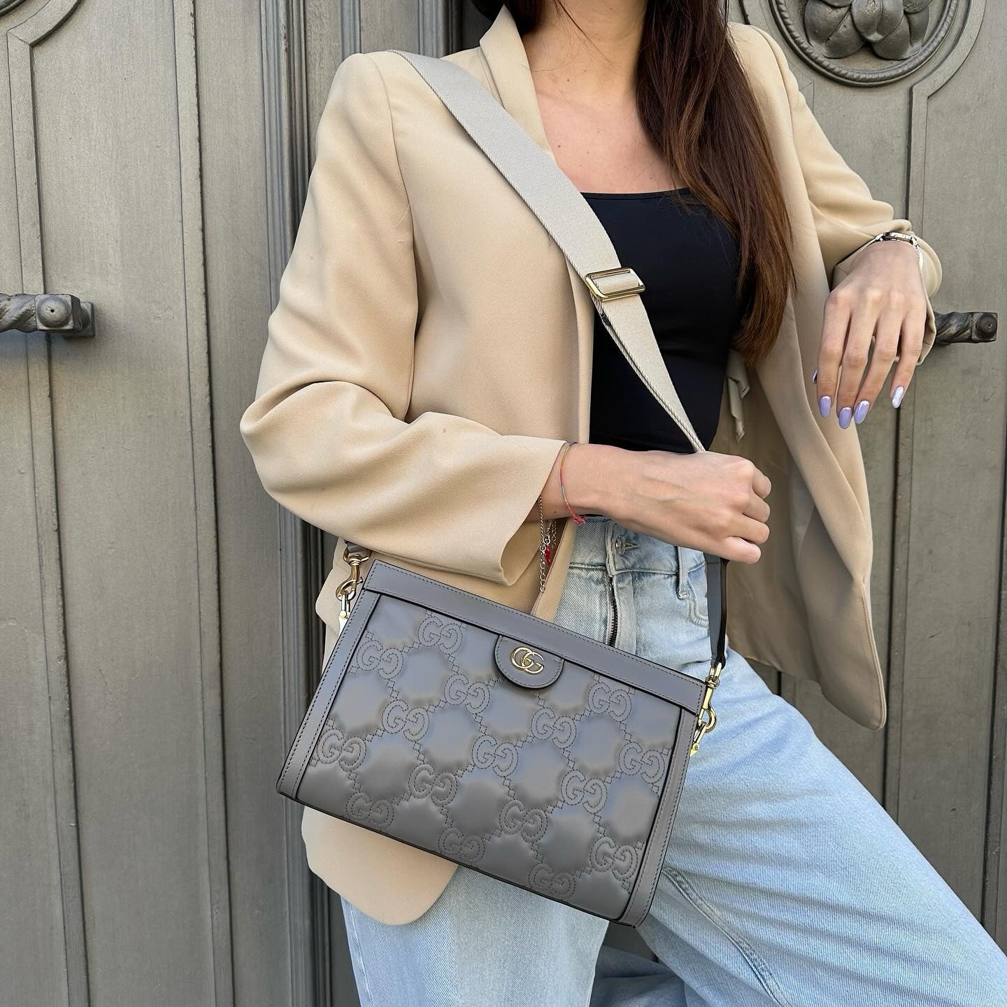 Gucci borsa GG matelassé piccola