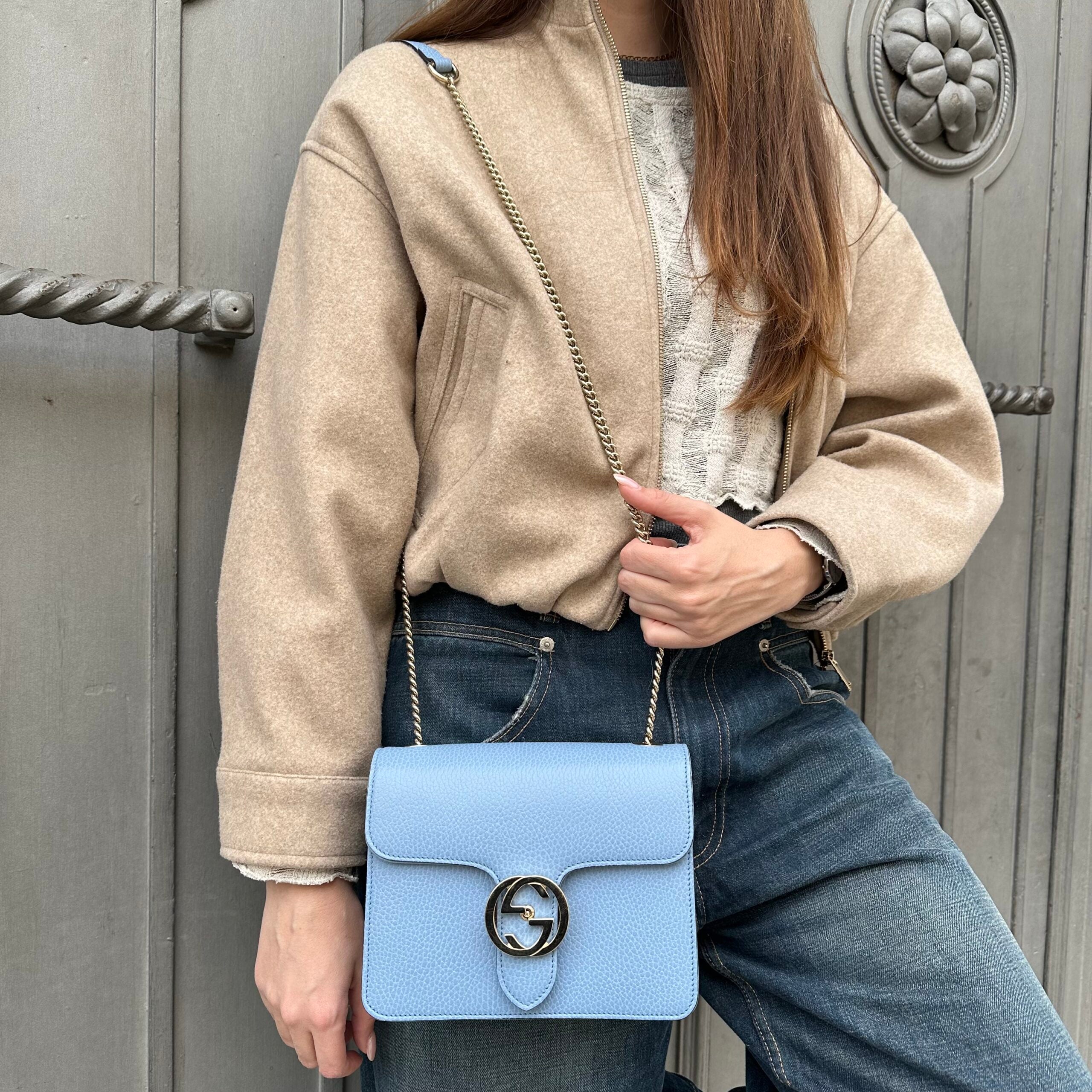 Gucci borsa a tracolla Interlocking