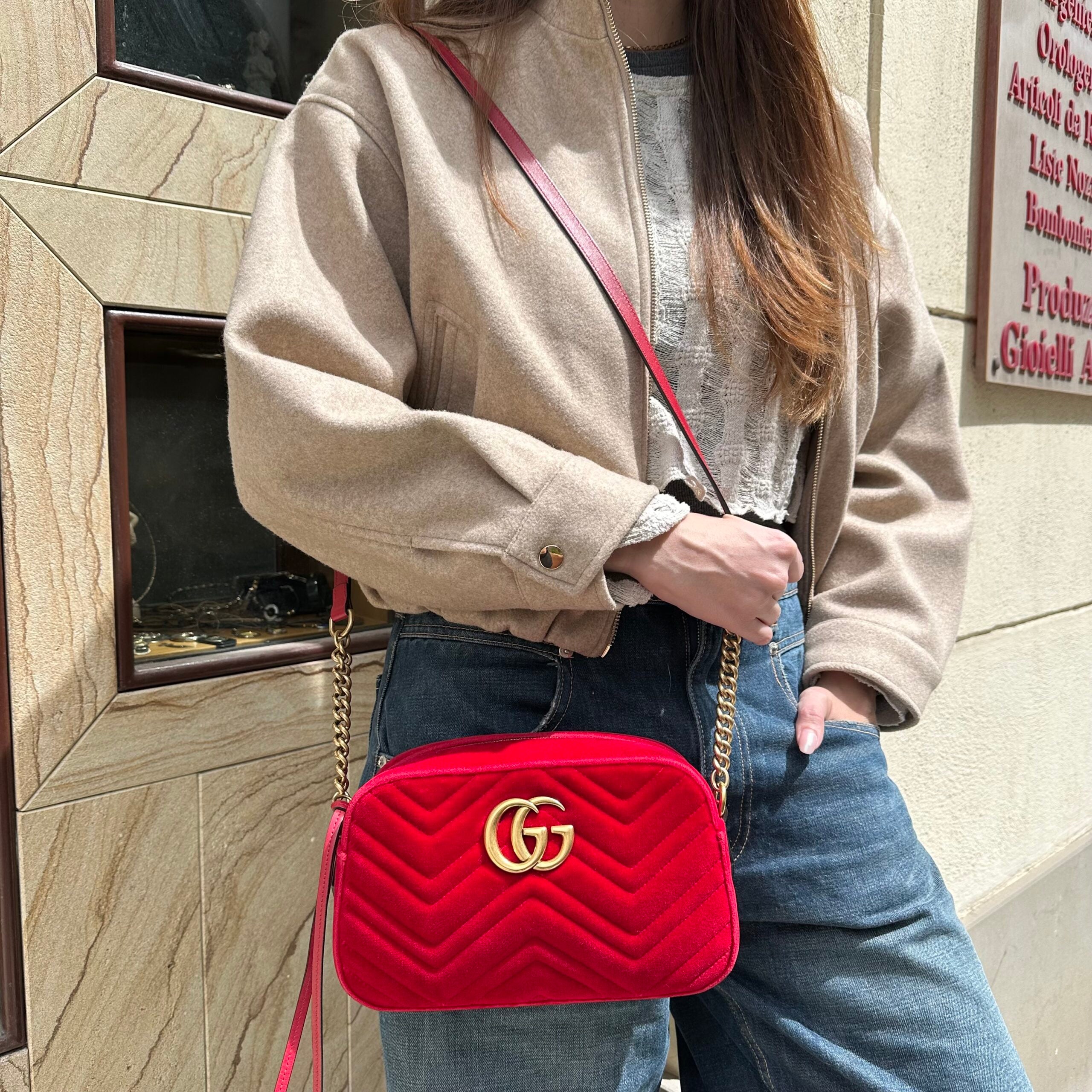 Gucci borsa a spalla GG marmont