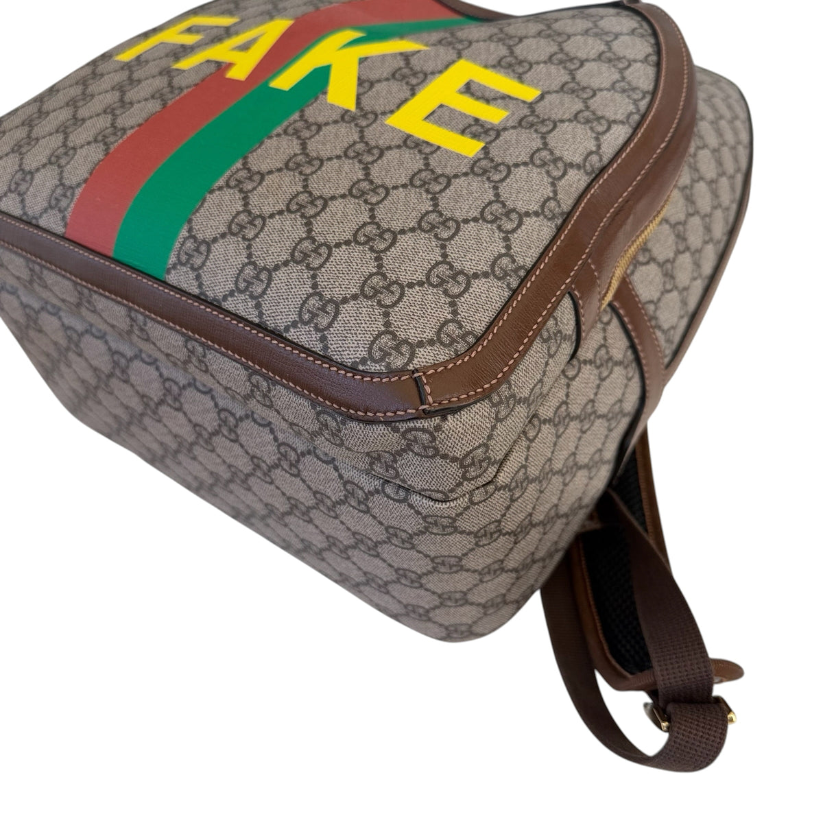 Gucci zaino Interlocking Fake Not