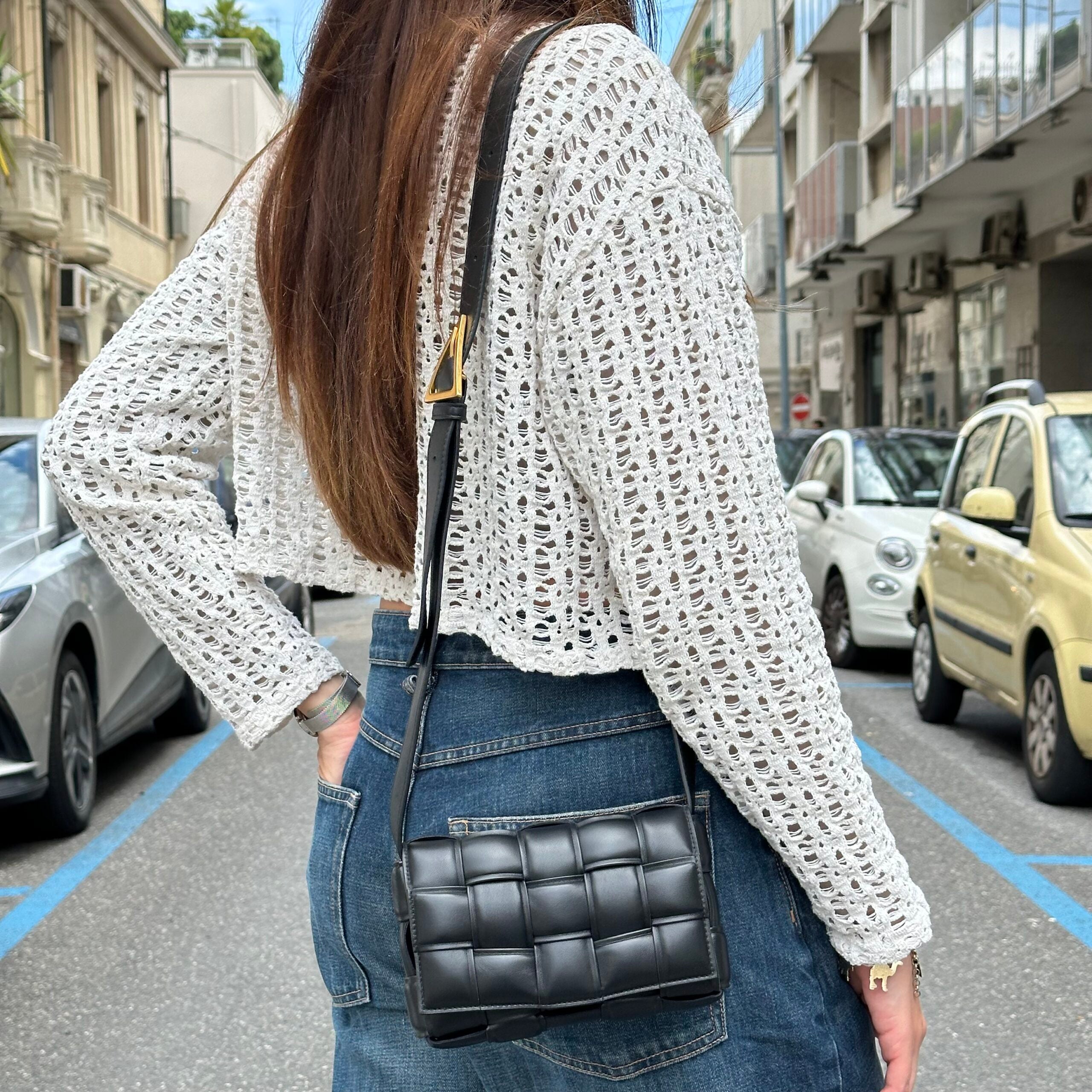 Bottega Veneta borsa Padded Cassette piccola