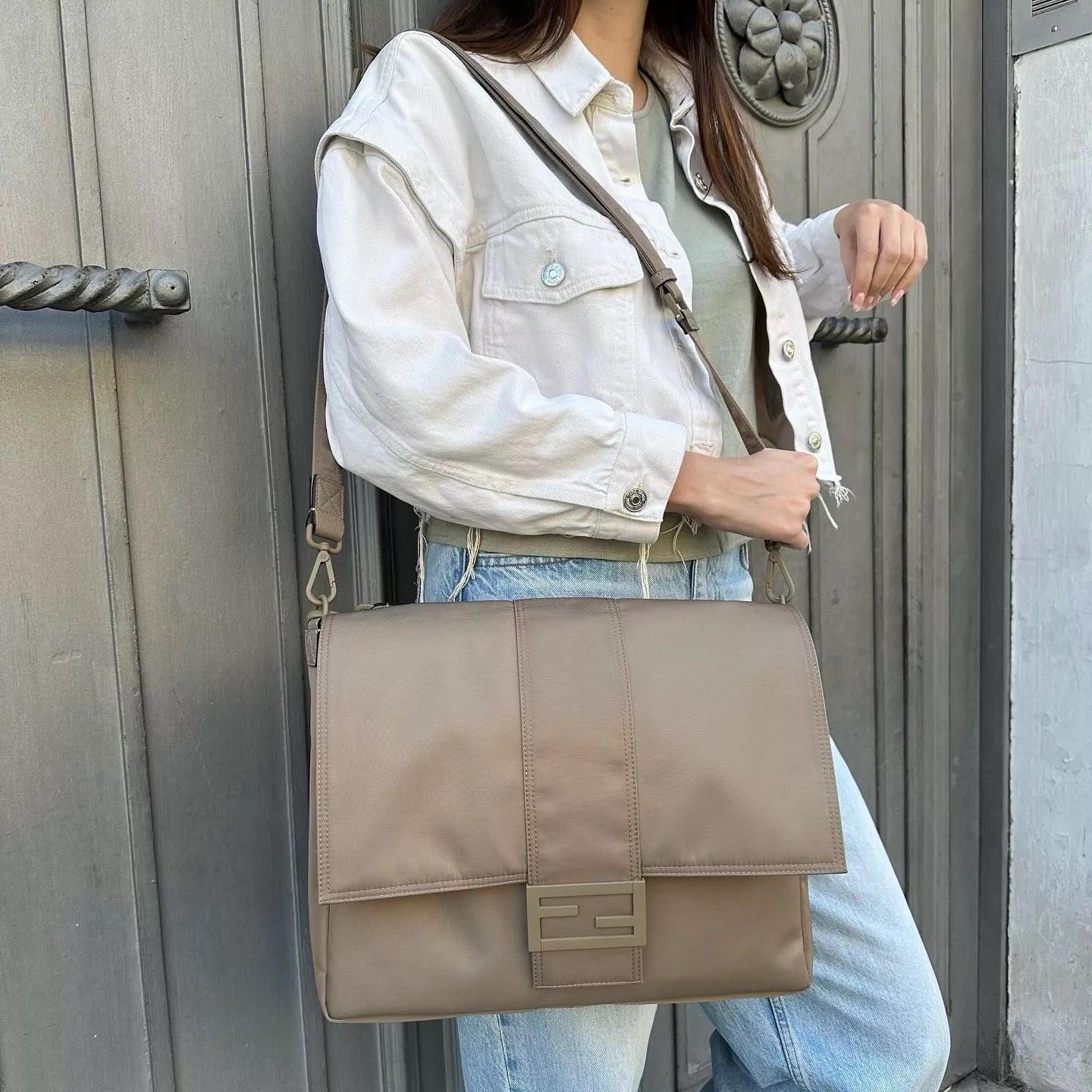 Fendi baguette Messenger grande