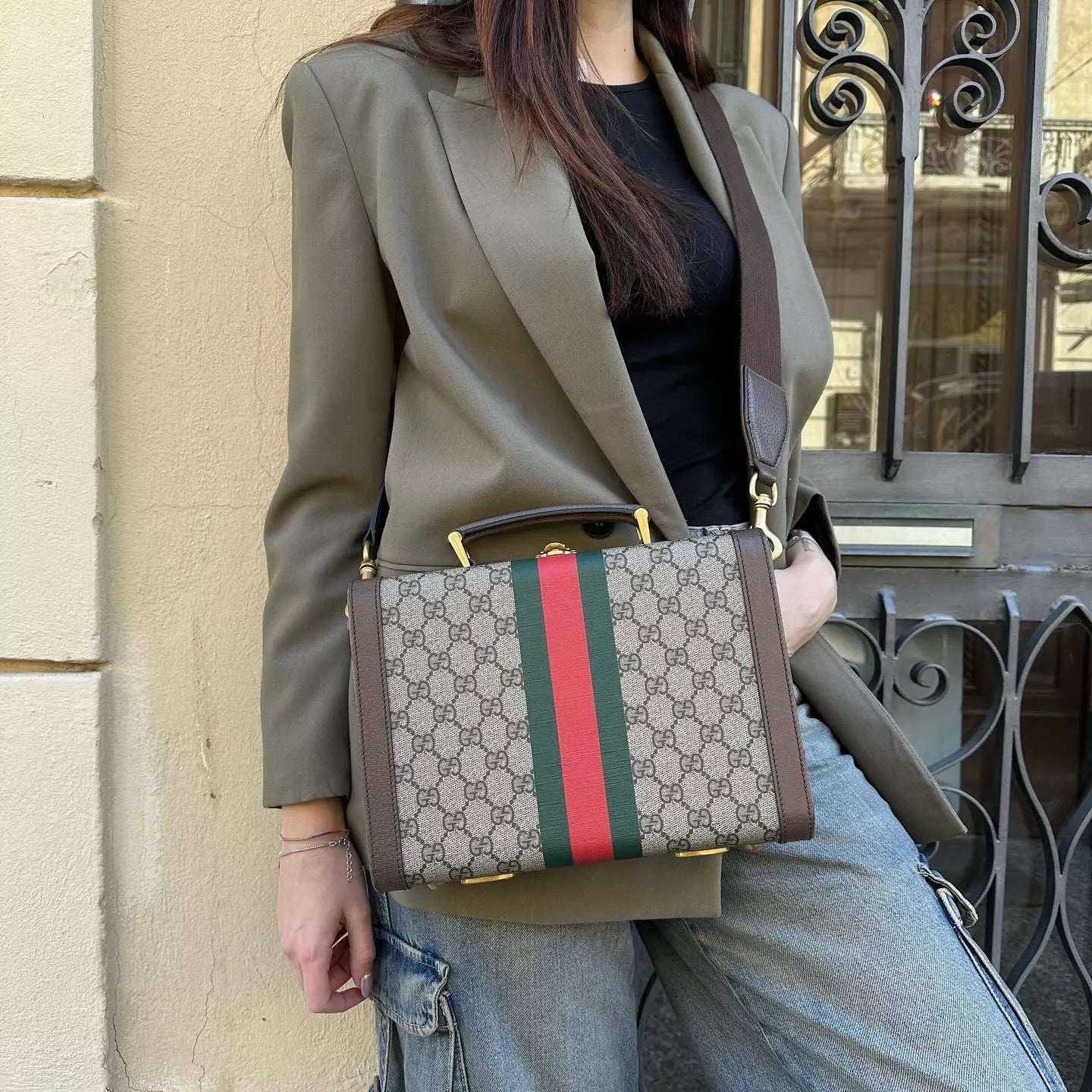 Gucci beauty case rigido Savoy